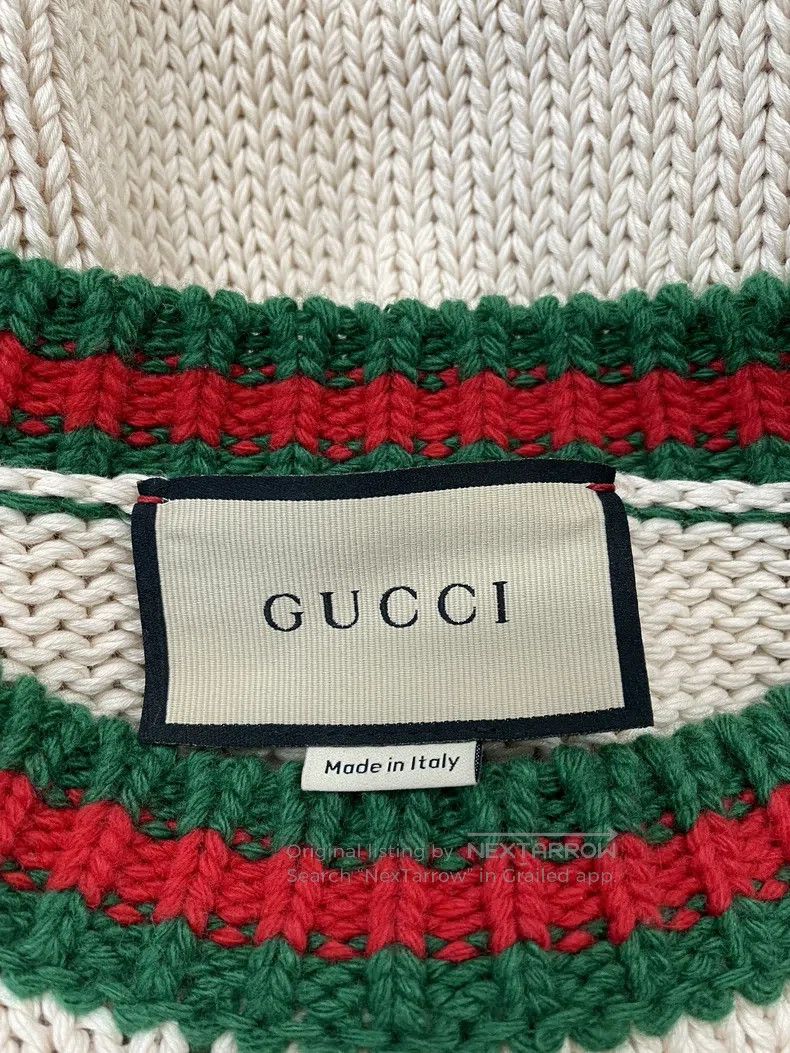 Gucci Gucci Valentine's Day Limited Love Letter Knitted Sweater Size L / US 10 / IT 46 - 5 Thumbnail