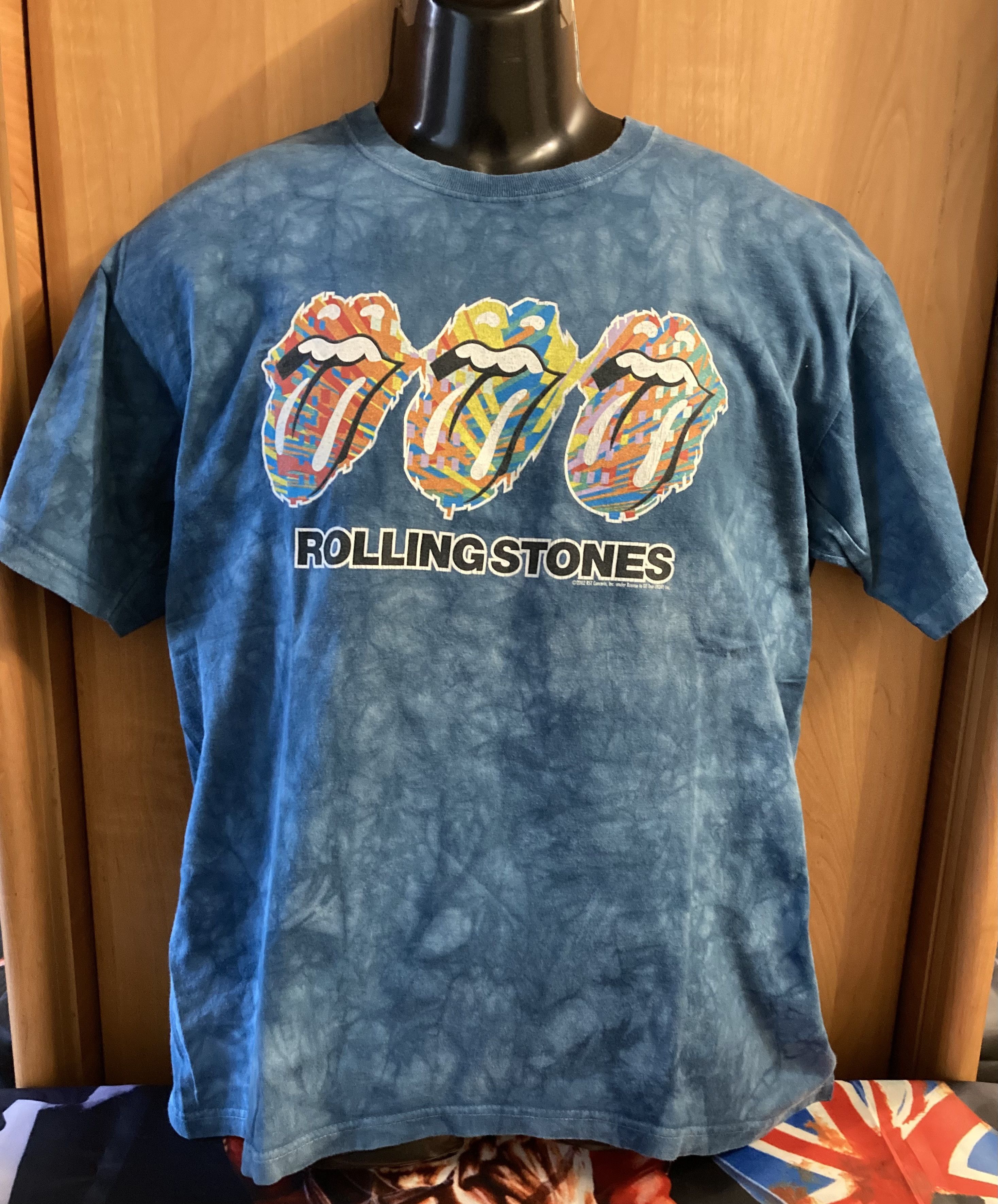 Liquid Blue Vintage 2002 Liquid Blue Rolling Stones Tie Die Tee Size US M / EU 48-50 / 2 - 4 Thumbnail