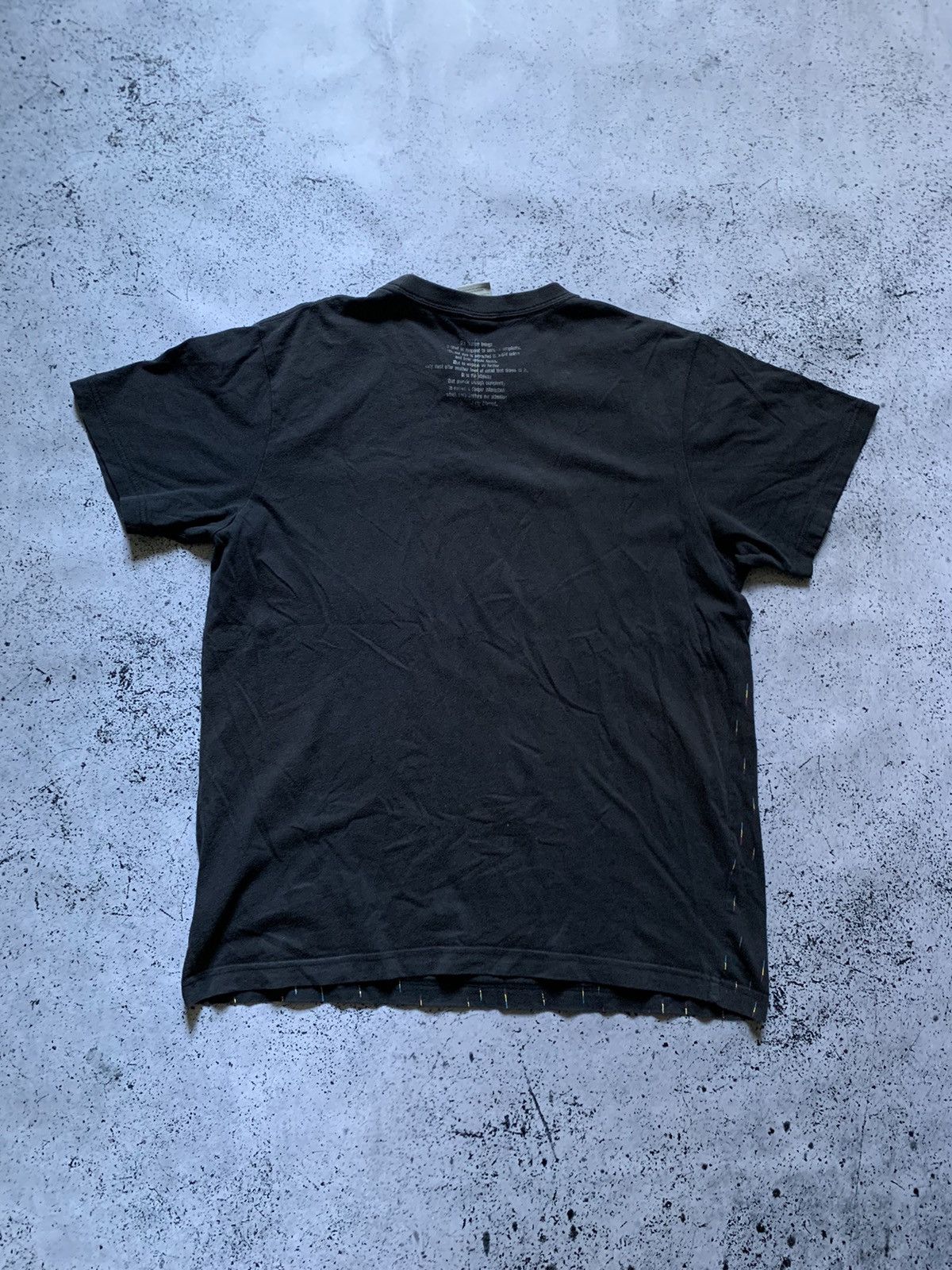Nike × Vintage Vintage Nike Tn Distressed T-shirt Drill Y2K Tee USA 90s Size US L / EU 52-54 / 3 - 7 Thumbnail