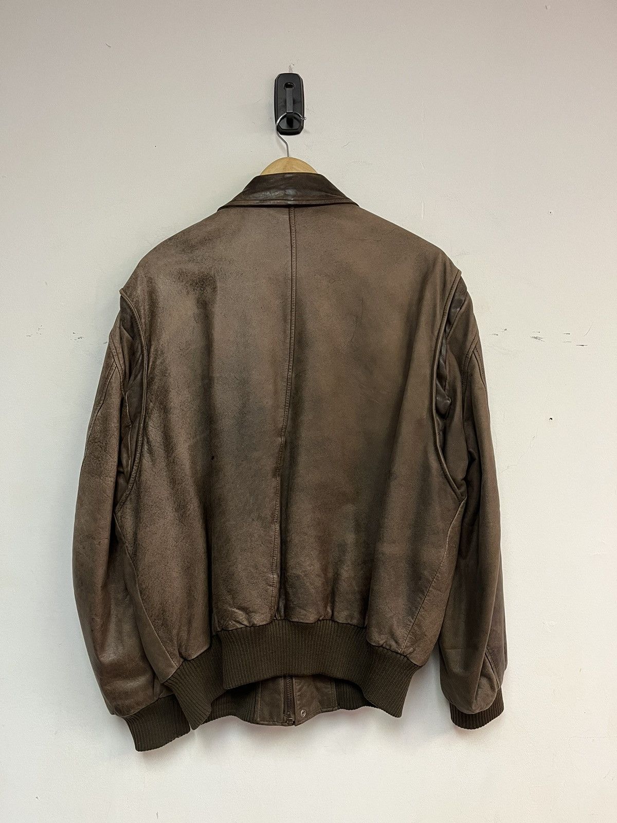 Chaps Ralph Lauren 80’s Chaps Ralph Lauren Leather Bomber Jacket Size US M / EU 48-50 / 2 - 4 Thumbnail