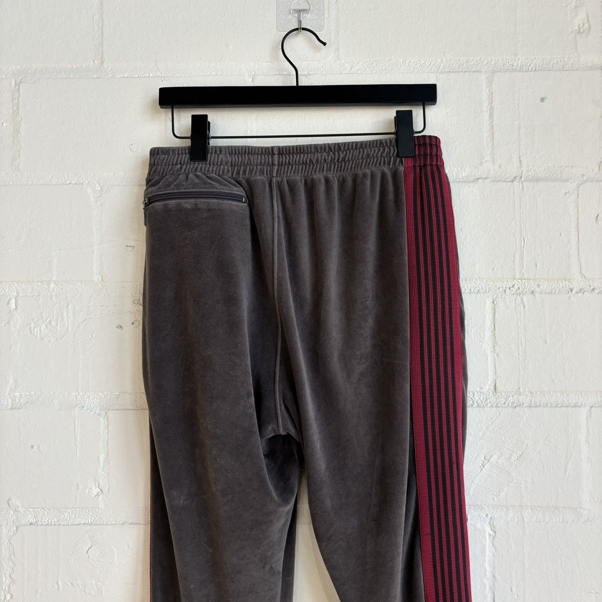 Needles Grey & Red Needles Trackpants Size US 30 / EU 46 - 2 Thumbnail