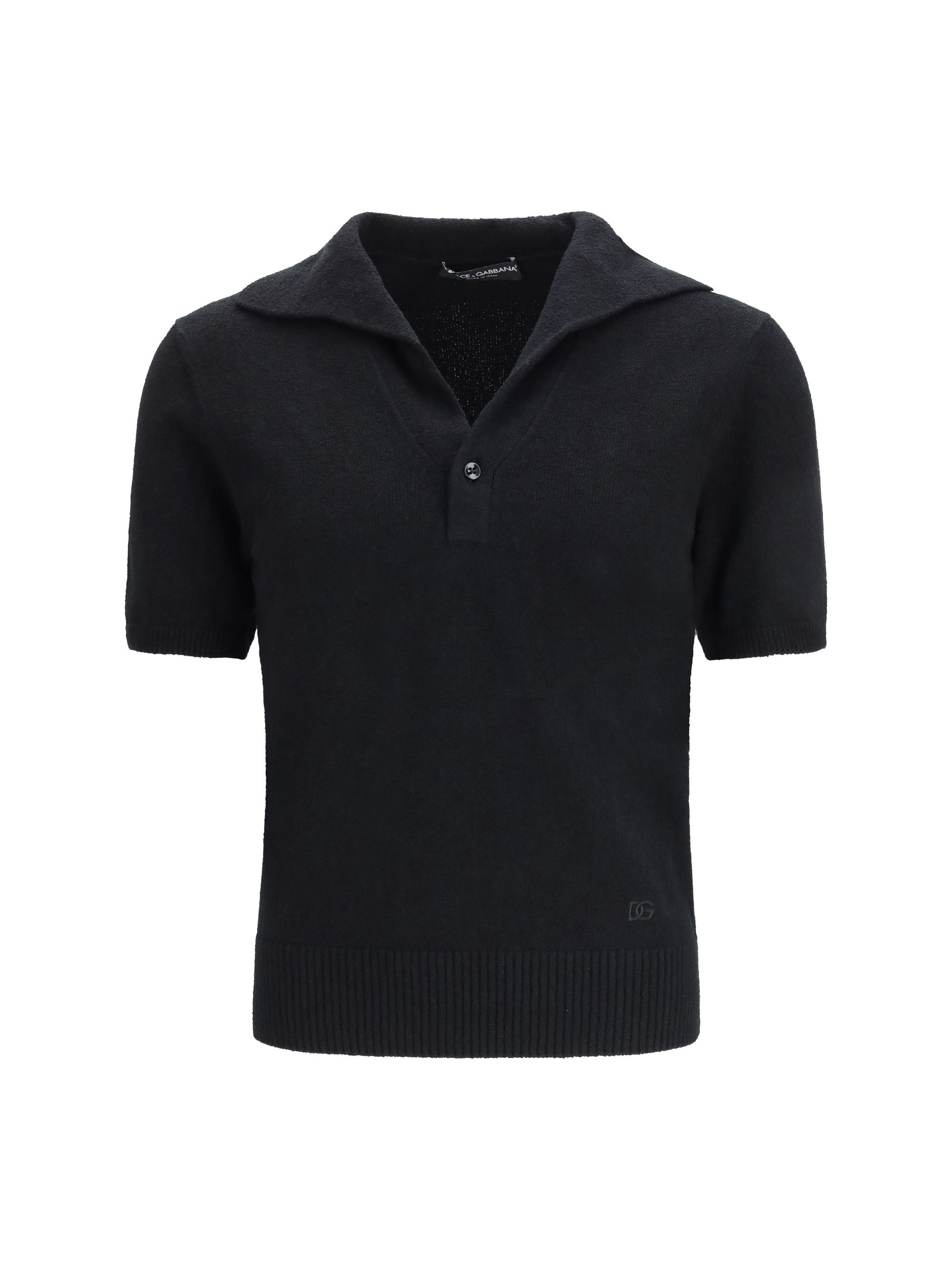 Dolce & Gabbana Cotton-blend Polo Shirt Size US L / EU 52-54 / 3 - 1 Thumbnail