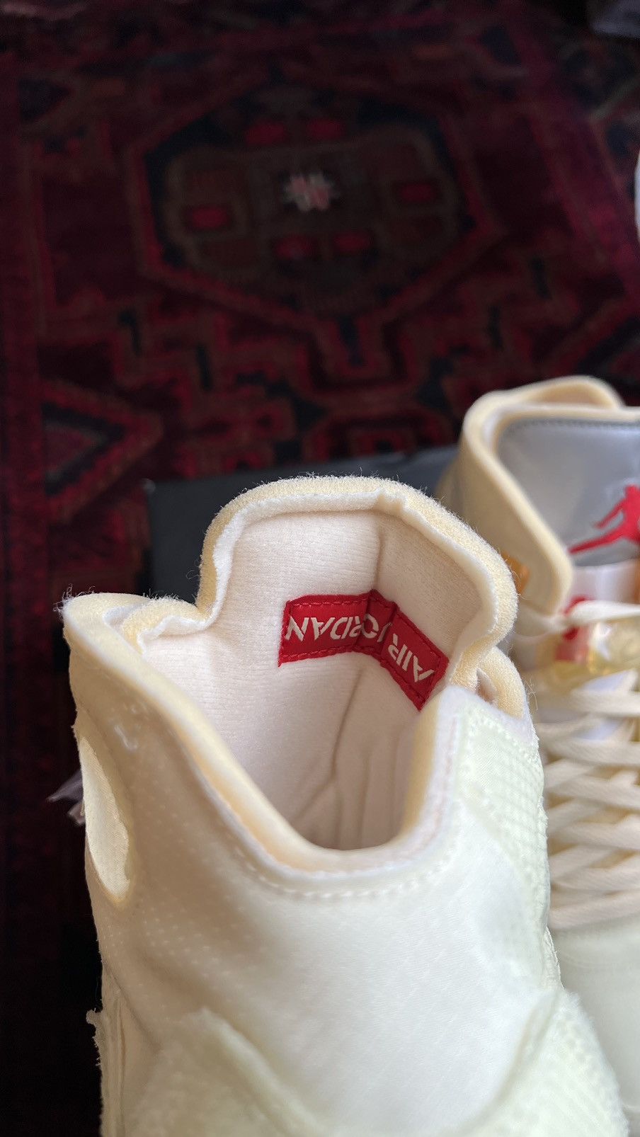 Jordan Brand × Nike × Off-White Air Jordan 5 Off white Size US 12 / EU 45 - 11 Thumbnail