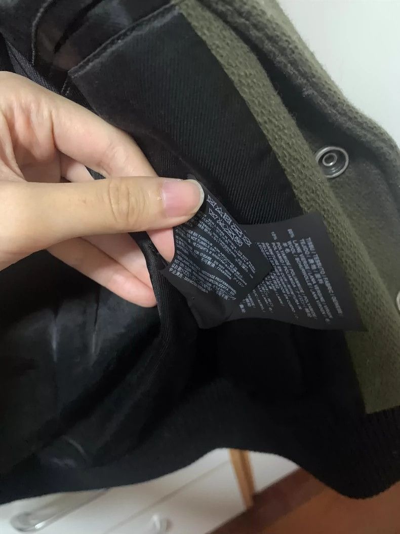 Saint Laurent Paris Saint Laurent Paris Classic dark green baseball jacket-2506 Size US XS / EU 42 / 0 - 6 Thumbnail