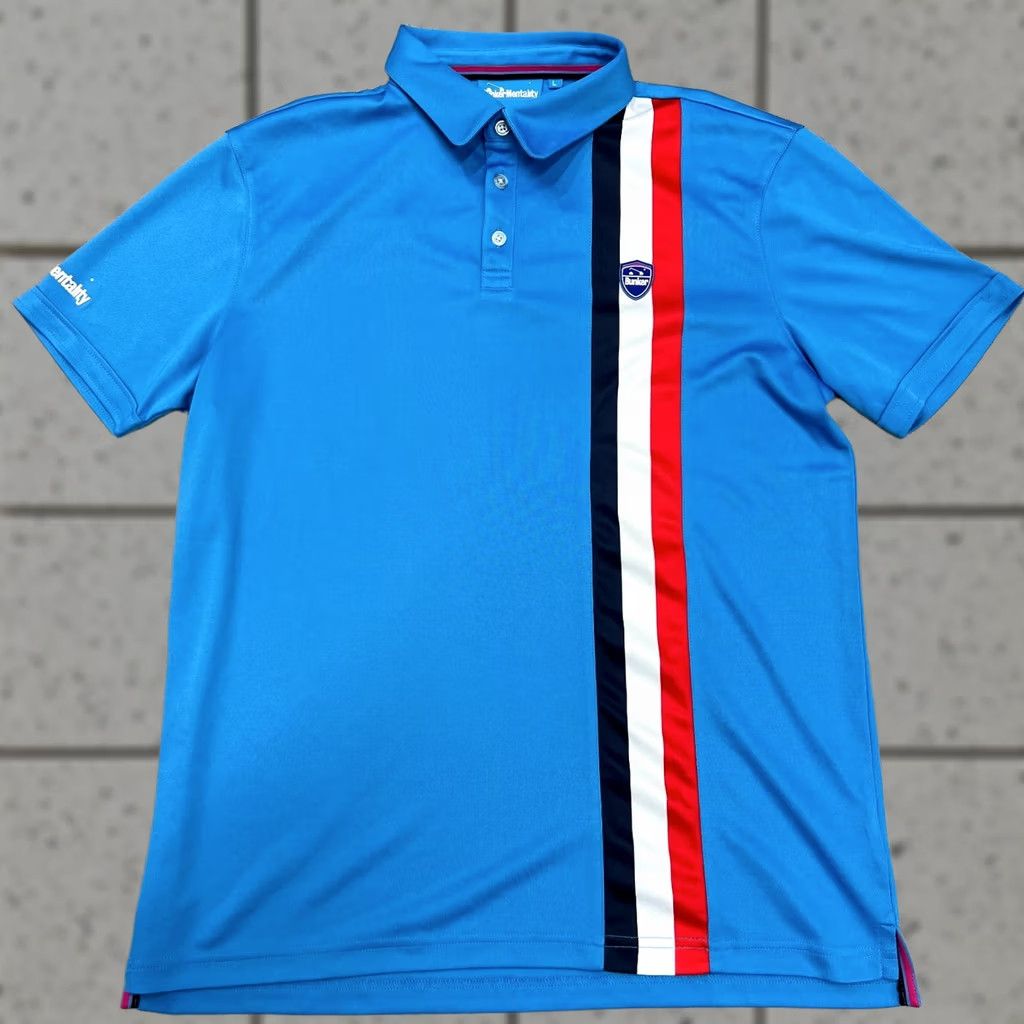 Vintage Bunker Mentality Golf Polo Shirt Short Sleeve Blue Men's Size L Size US L / EU 52-54 / 3 - 1 Thumbnail