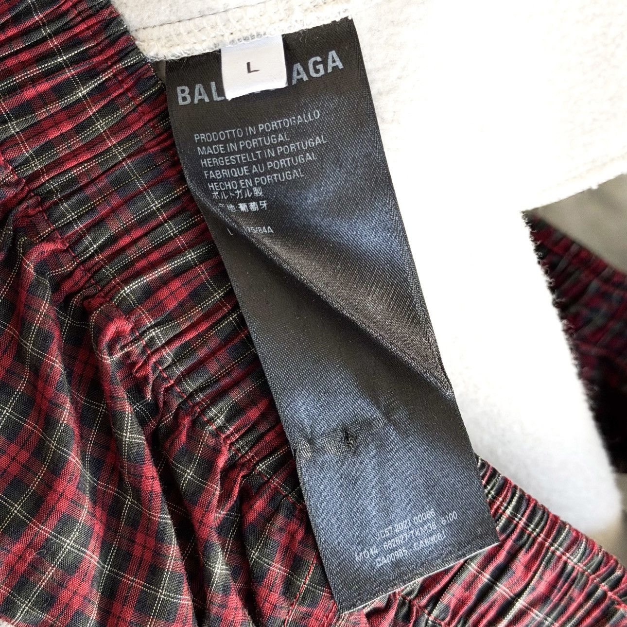 Balenciaga FW21 Trompe L’oeil Double Waist Hybrid Boxer Sweatpants Size US 36 / EU 52 - 8 Thumbnail