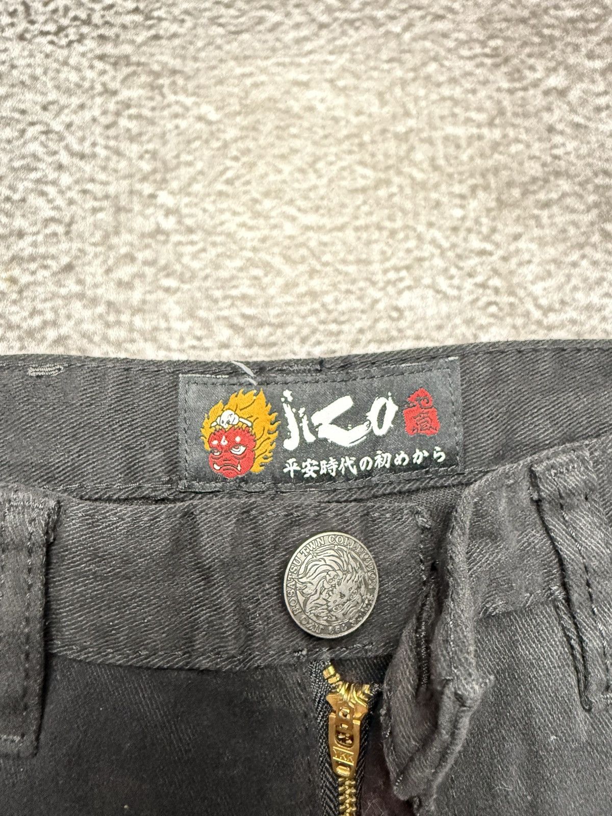 Japanese Brand Distressed black jeans denim jizo-botatsu skull Size US 30 / EU 46 - 15 Thumbnail