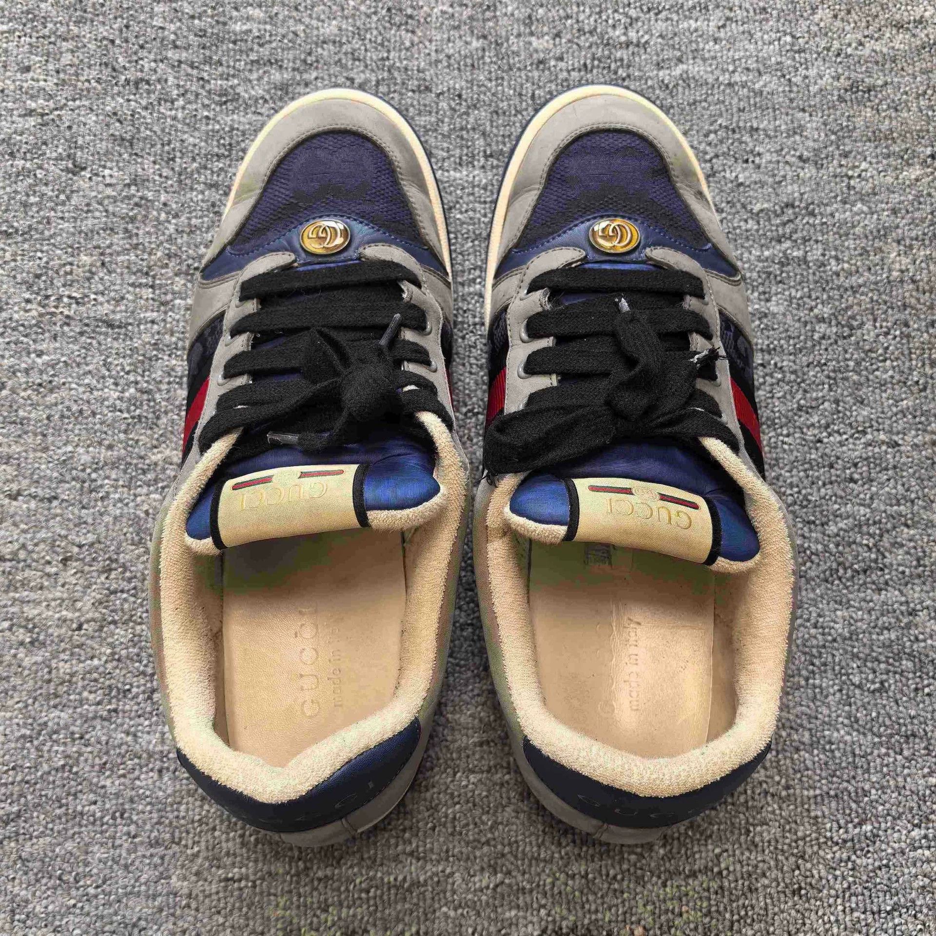 Gucci gucci printed sneakers size 43, like new Size US 10 / EU 43 - 4 Thumbnail