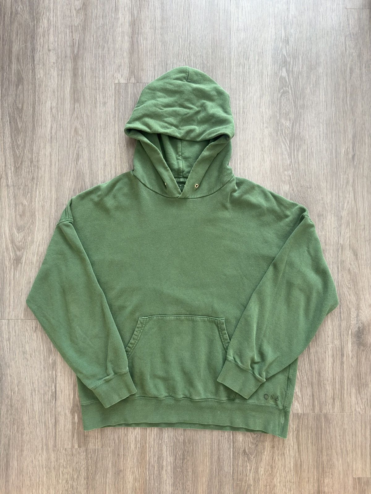 visvim JUMBO SWEAT ZIP P.O. (UNEVEN DYE) MUSTARD | REVERSIBLE