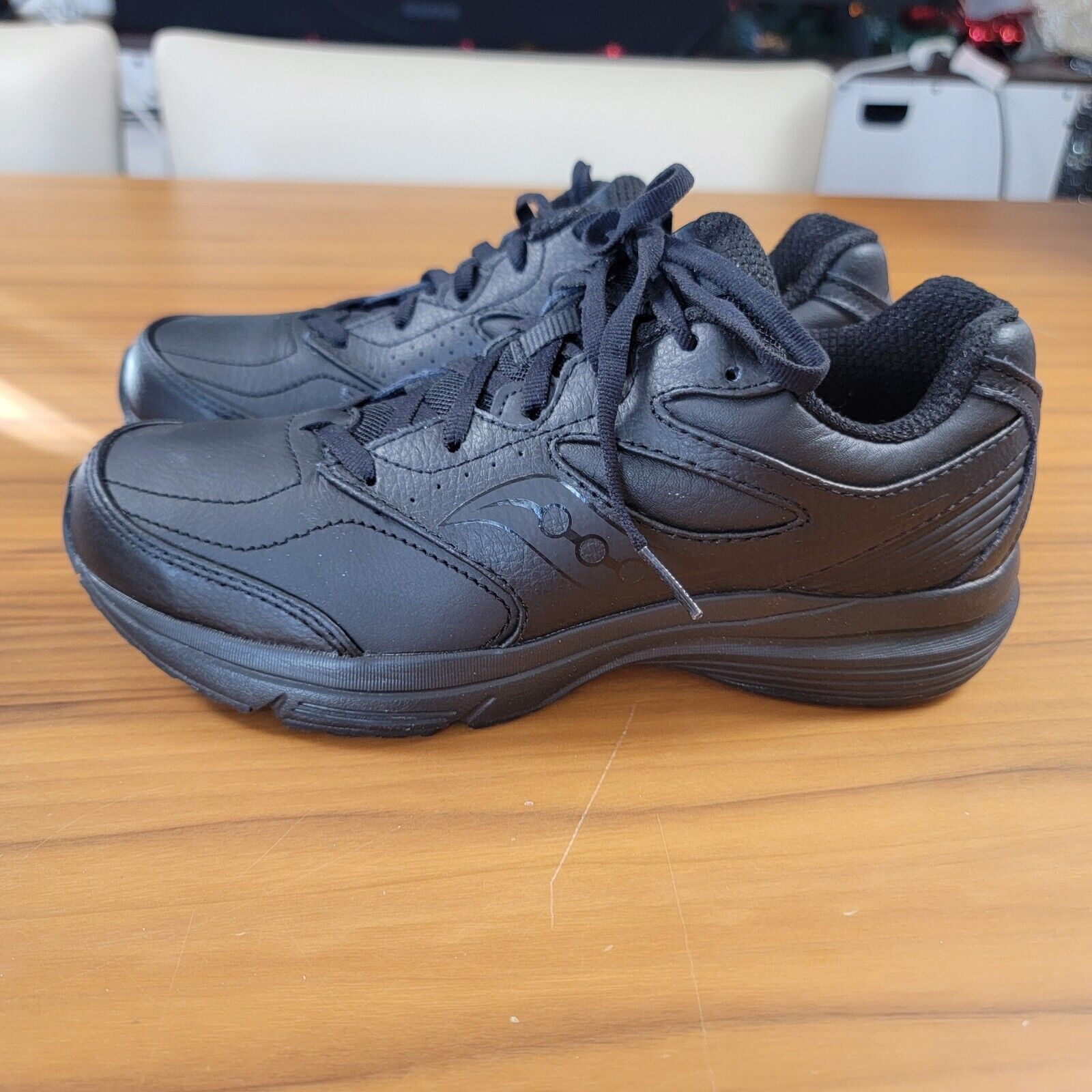 Saucony Saucony Women Black Integrity 3 Walking Shoes Sz 7.5 Size US 7.5 / IT 37.5 - 2 Thumbnail