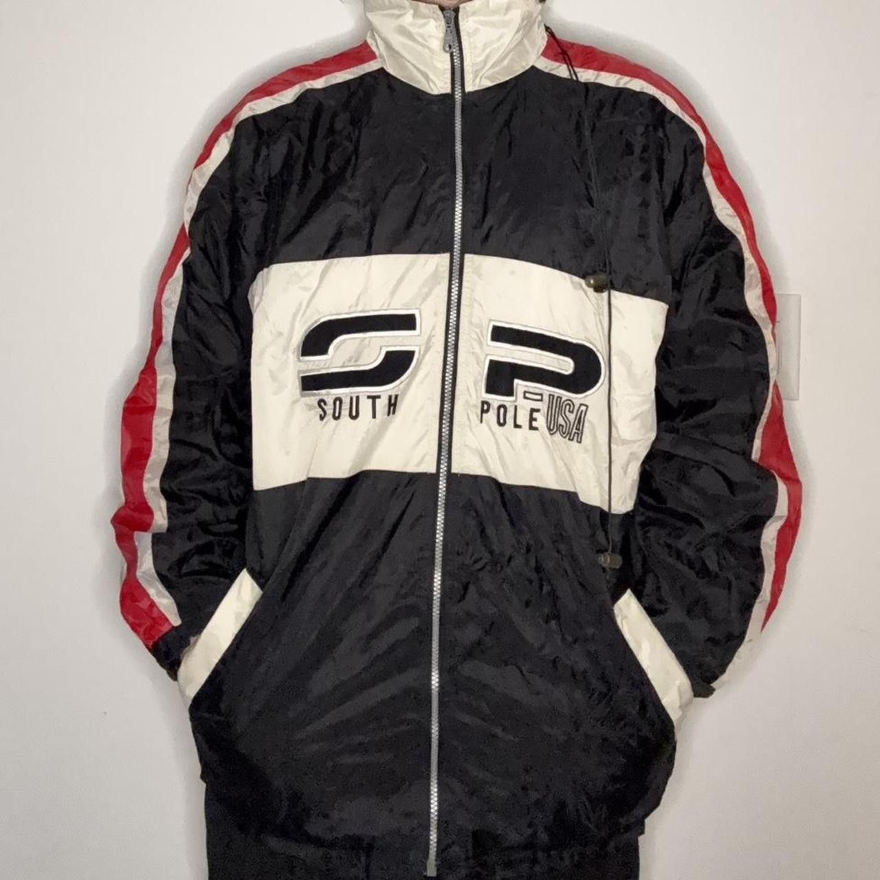 Vintage Southpole Windbreaker Jacket USA Nylon Full Zip
