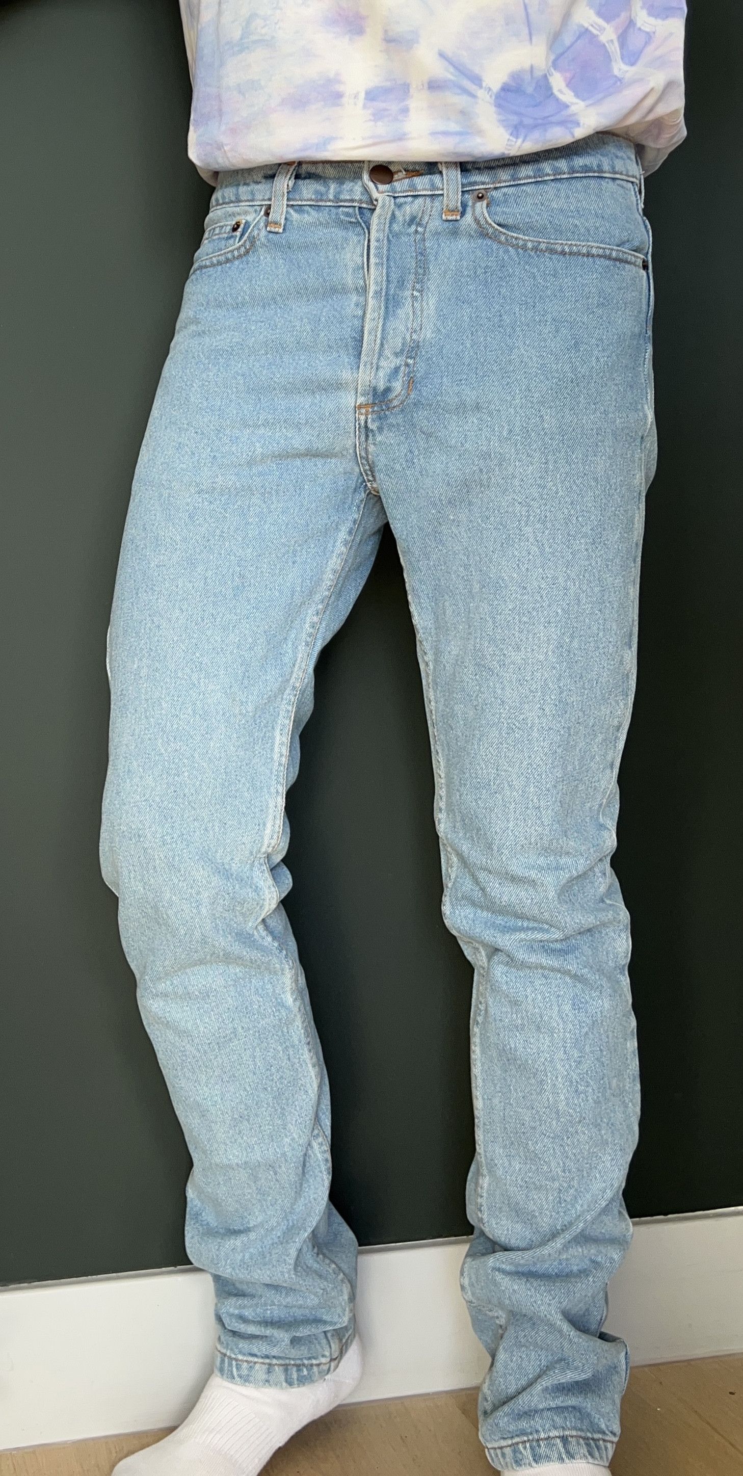 American Apparel American Apparel Blue Jeans, Denim Size US 30 / EU 46 - 3 Thumbnail