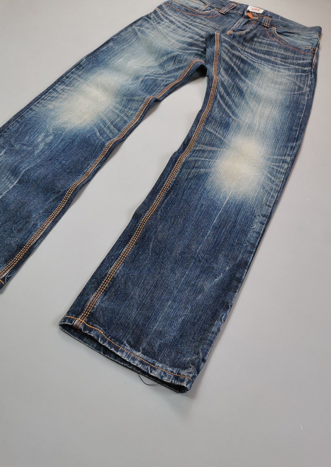 Edwin Edwin 403 XVS Jeans (LG77) Size US 32 / EU 48 - 3 Thumbnail