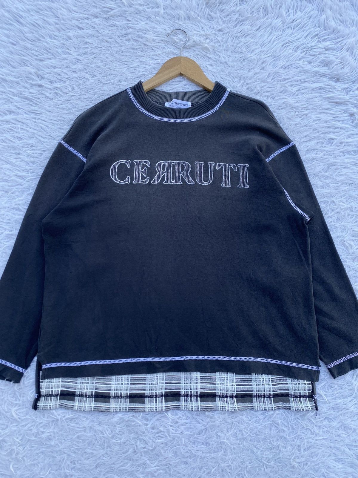 Cerruti 1881 Rare Vintage Cerrutti 1881 Sports Spellout Sweater Size US M / EU 48-50 / 2 - 5 Thumbnail