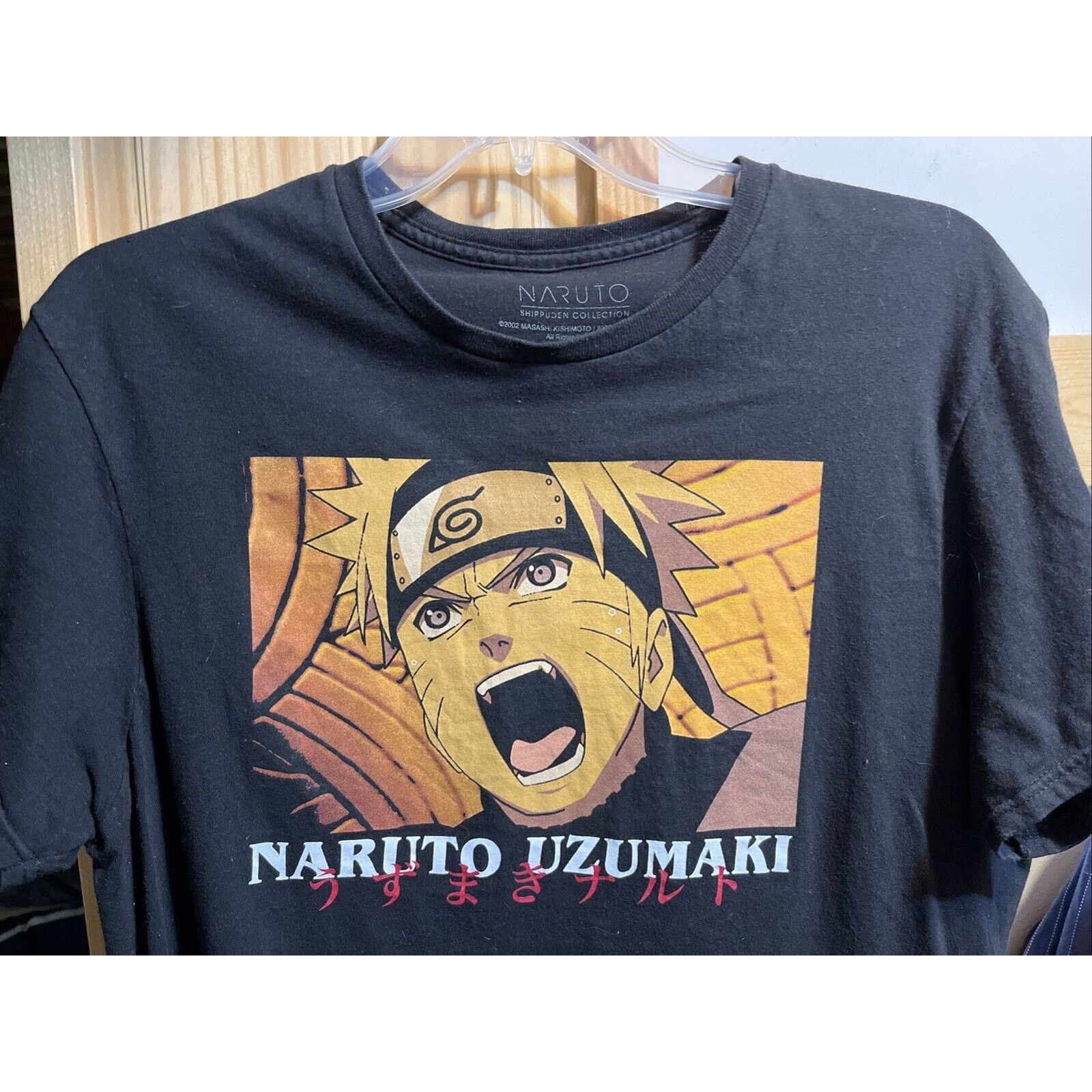 Other Shippuden Collection Tee Naruto Uzumaki Yell T Shirt Men's L Size US L / EU 52-54 / 3 - 4 Thumbnail