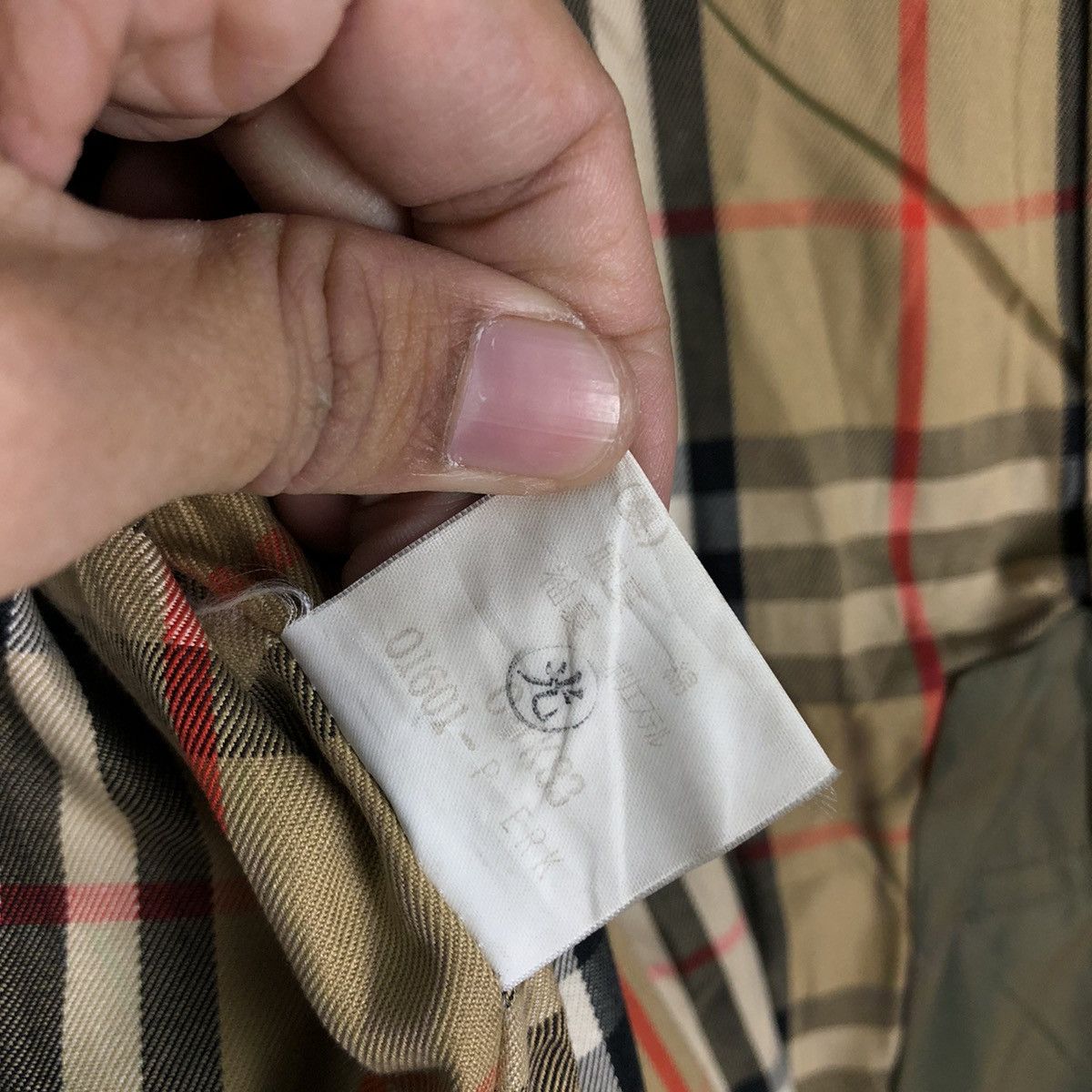 Burberry 🔥Vintage Burberrys Long Jacket Roped Bondage Nova Check Size US M / EU 48-50 / 2 - 20 Thumbnail