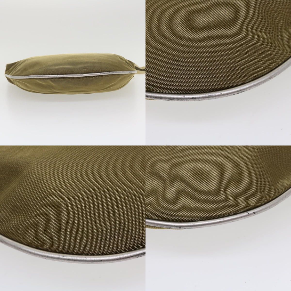 Gucci GUCCI Sherry Line Shoulder Bag Canvas Gold Size ONE SIZE - 10 Thumbnail
