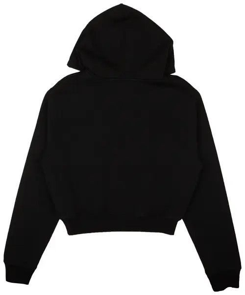 Off-White o1gr1nt0125 Rainbow Off white Crop Hoodie in Black Size XS / US 0-2 / IT 36-38 - 2 Thumbnail