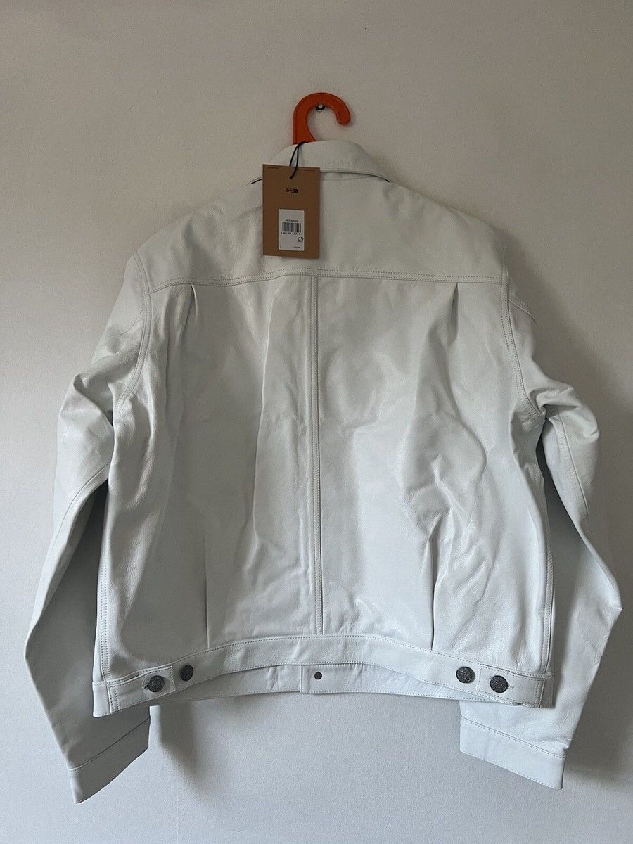 Levi's × Stussy New Levis x Stussy Leather Jacket Tofu size L Size US L / EU 52-54 / 3 - 4 Thumbnail