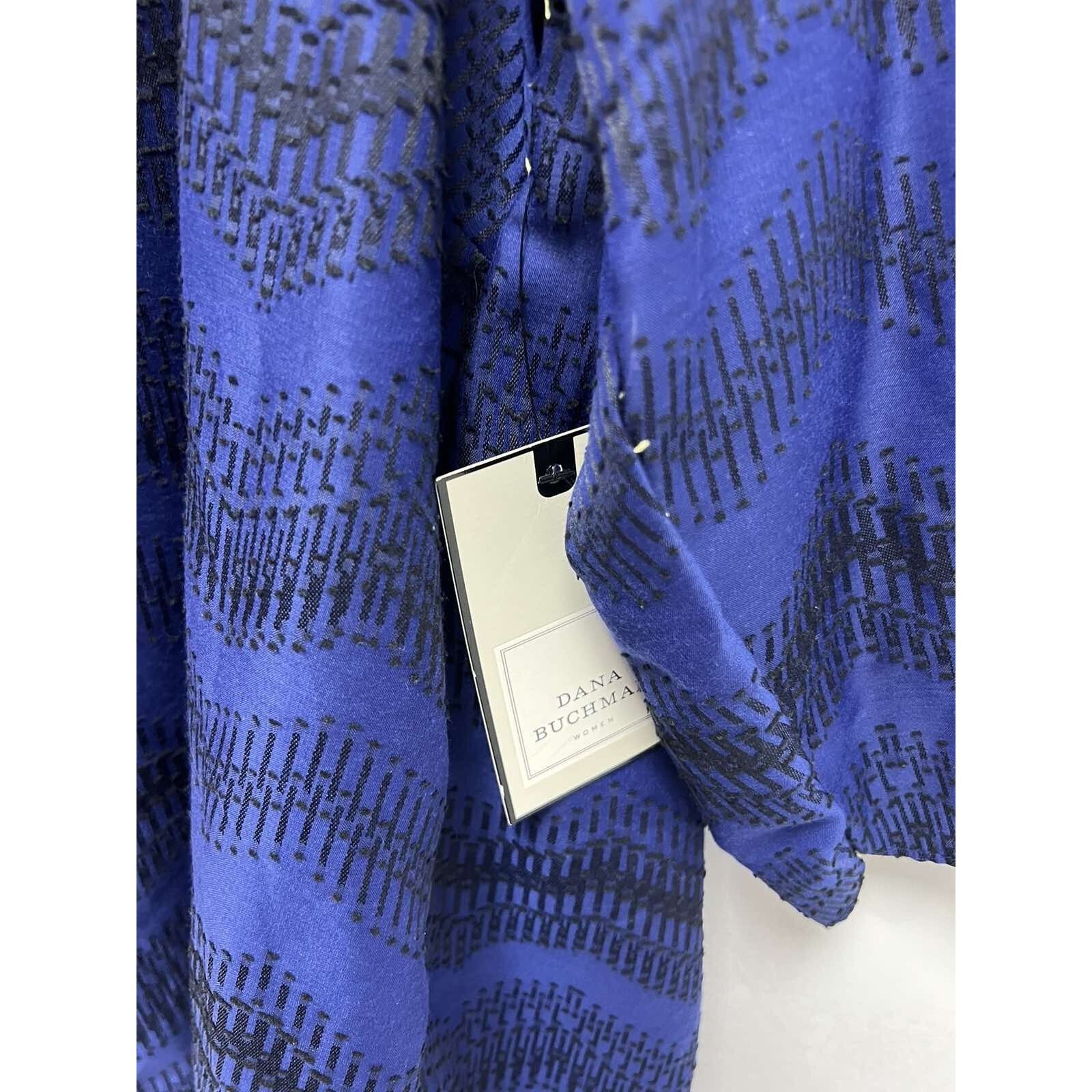 & Other Stories Dana Buchman Split Back Layered Top 3/4 sleeve 2X A001437 Size XXL / US 16-18 / IT 52-54 - 5 Thumbnail
