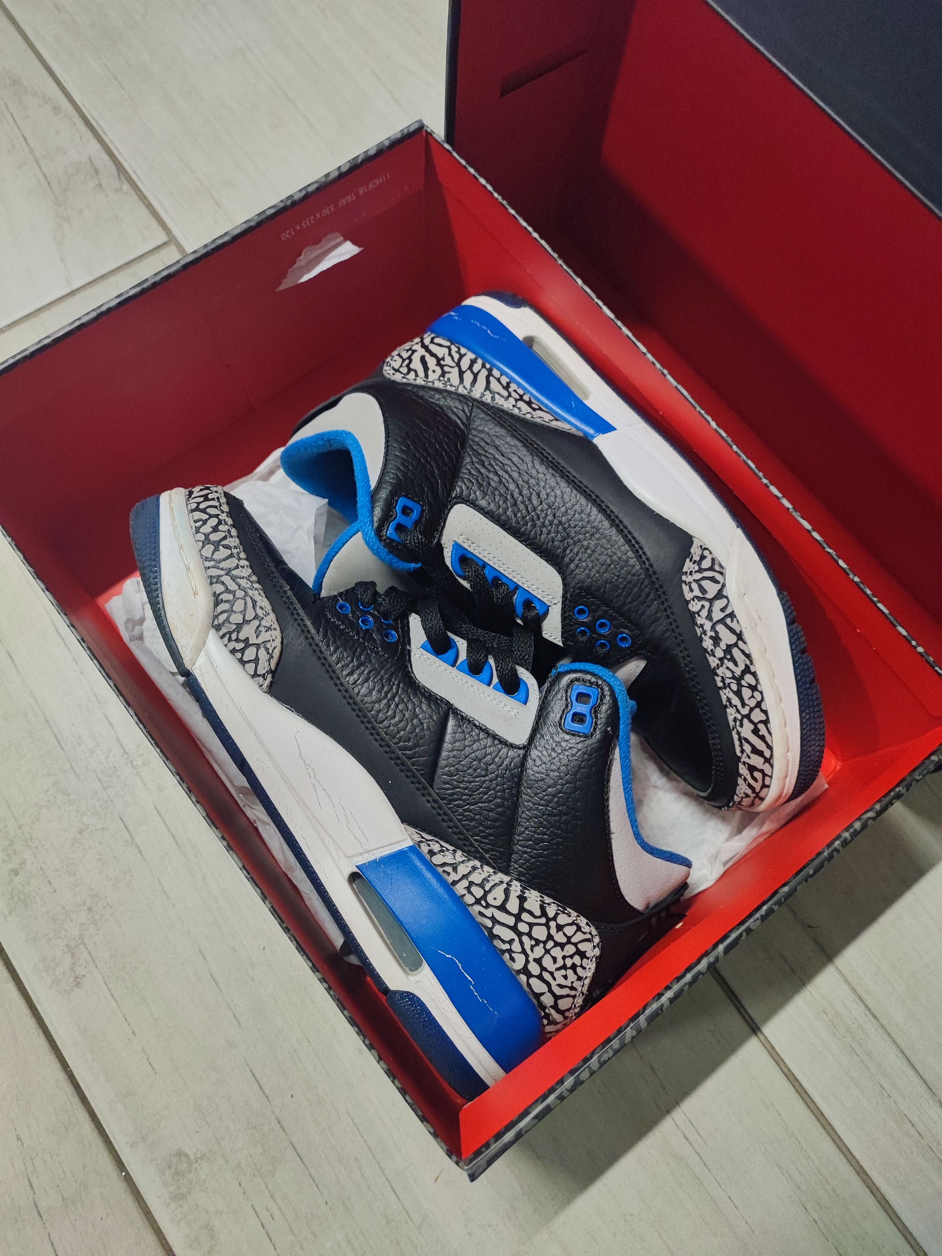 Jordan Brand Aie Jordan III blue sport Size US 7 / EU 40 - 1 Thumbnail