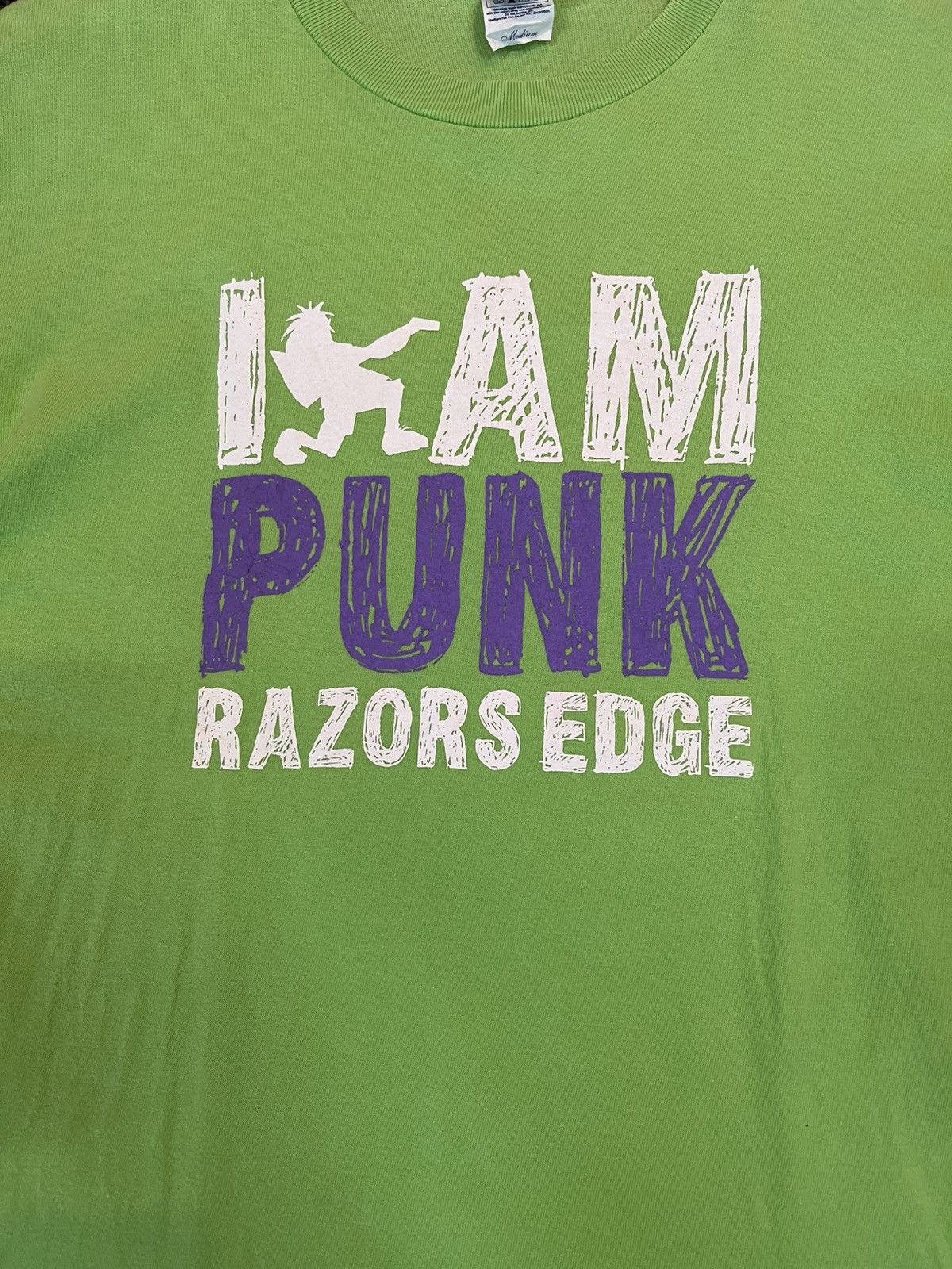 Band Tees 🔥 Rare Item Razors Edge Punk Hardcore Band Japan Tee Size US M / EU 48-50 / 2 - 3 Thumbnail