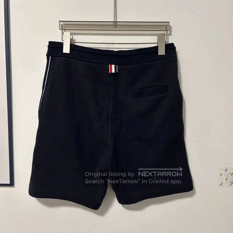 Thom Browne Thom Browne Navy Cotton Women's Shorts . Size 23" - 2 Thumbnail