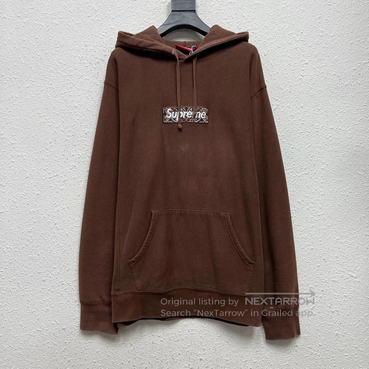 Supreme supreme brown box logo hooded sweatshirt. Size US XL / EU 56 / 4 - 1 Thumbnail
