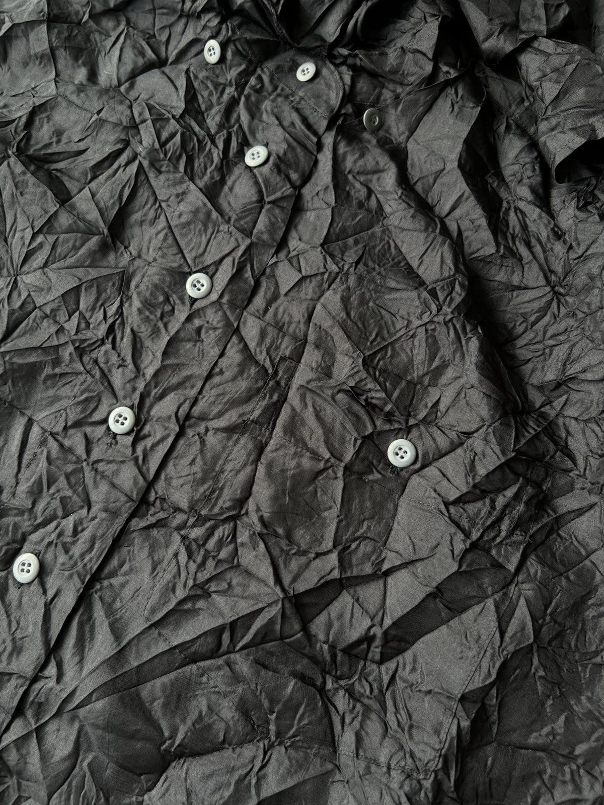 Issey Miyake Archive Issey Miyake 2003 - Scarf Collar Wrinkle Shirt Size US S / EU 44-46 / 1 - 6 Thumbnail