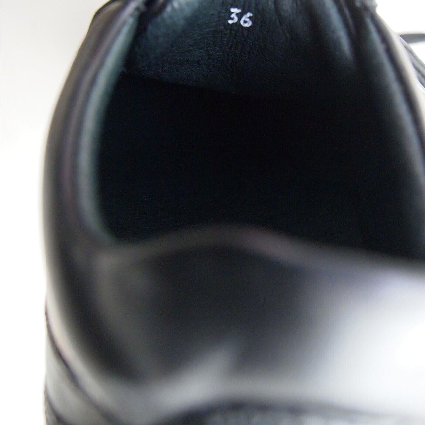 Alviero Martini Alviero Martini Sneakers Black Leather Map Print EU 36 US 6 Size US 6 / IT 36 - 7 Thumbnail