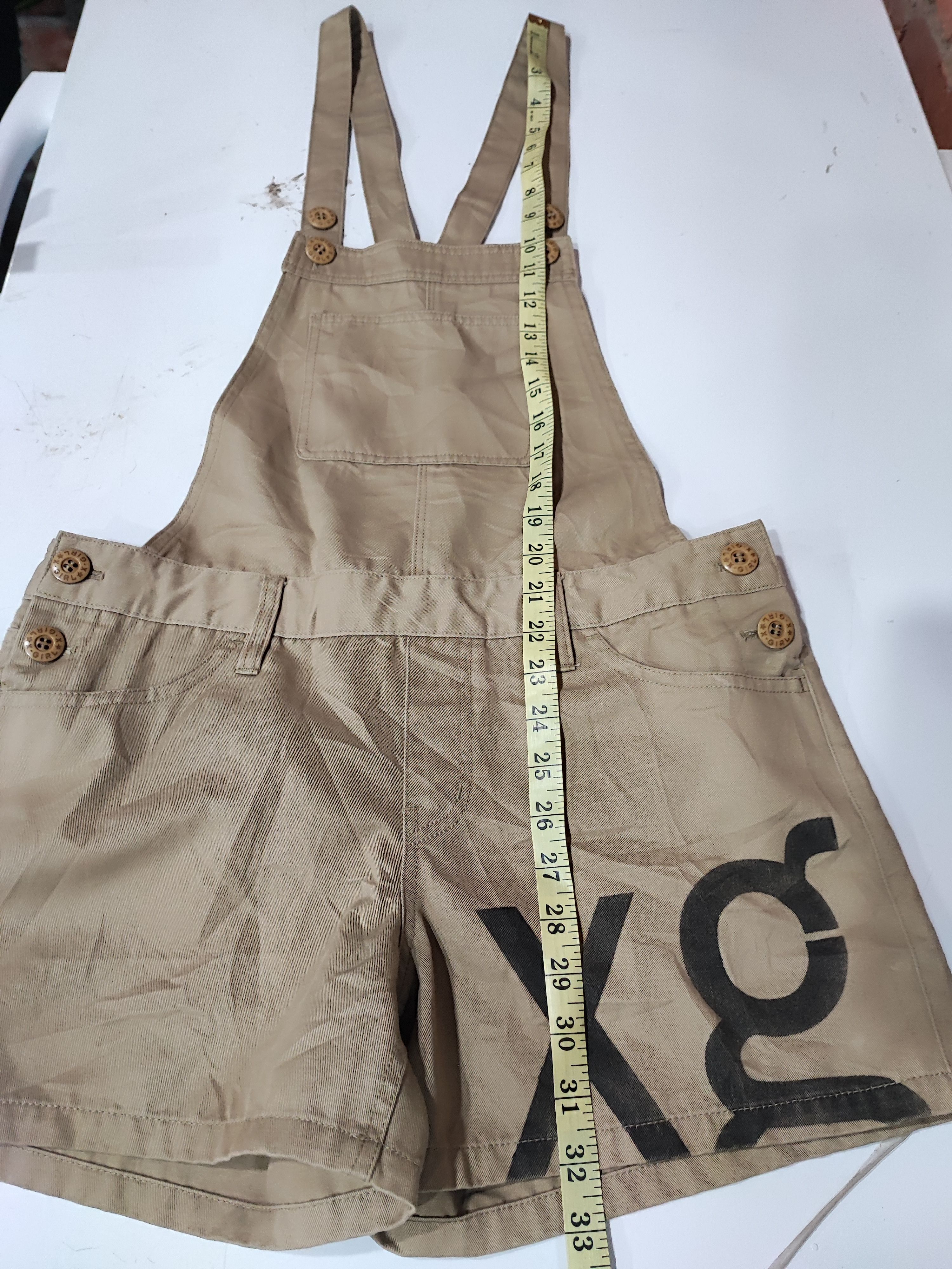 Girl Skateboards Dickies X girl Jumpsuit Short Size US 31 - 19 Thumbnail