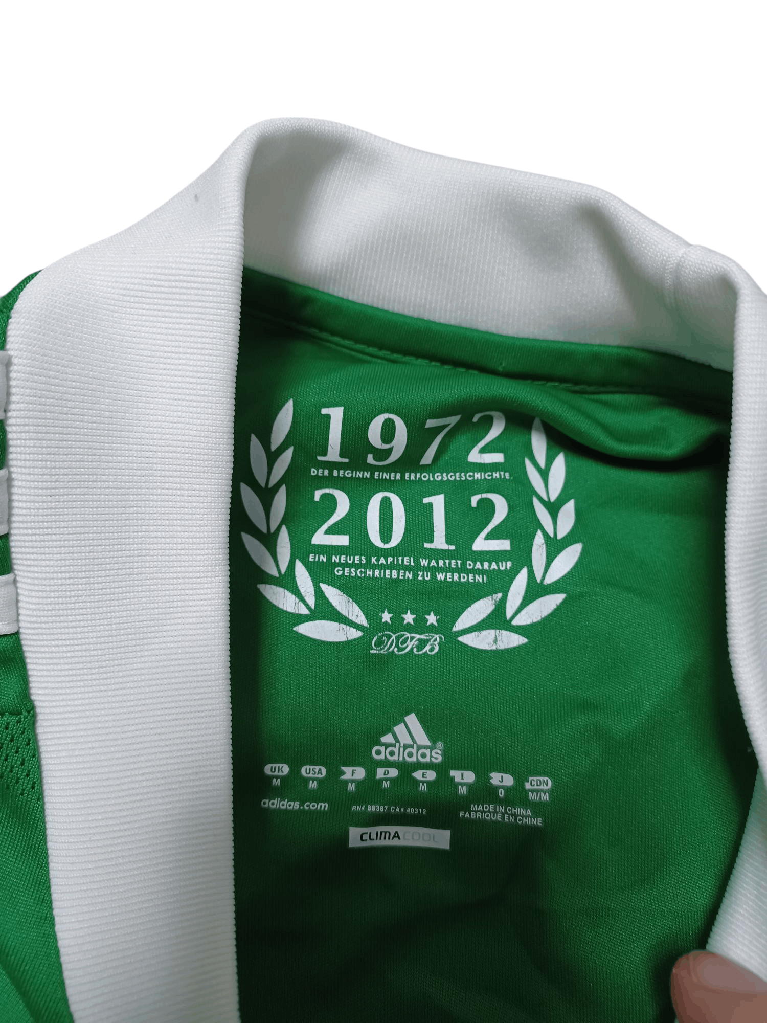 Adidas GERMANY 2012 ADIDAS OZIL VINTAGE SOCER JERSEY BLOKECORE Size US M / EU 48-50 / 2 - 7 Thumbnail