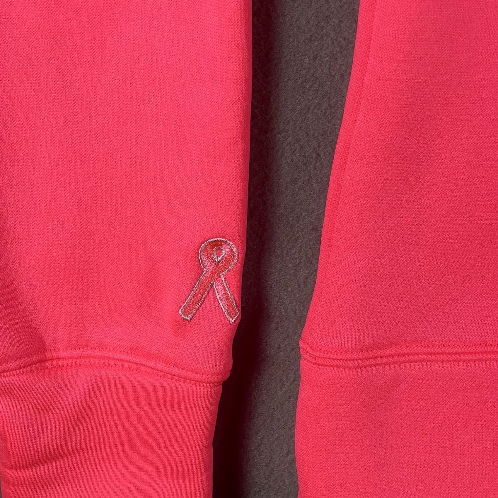 Under Armour Under Armour Womens Hoodie Medium Pink/Camo Breast Cancer Logo Storm Size M / US 6-8 / IT 42-44 - 5 Thumbnail