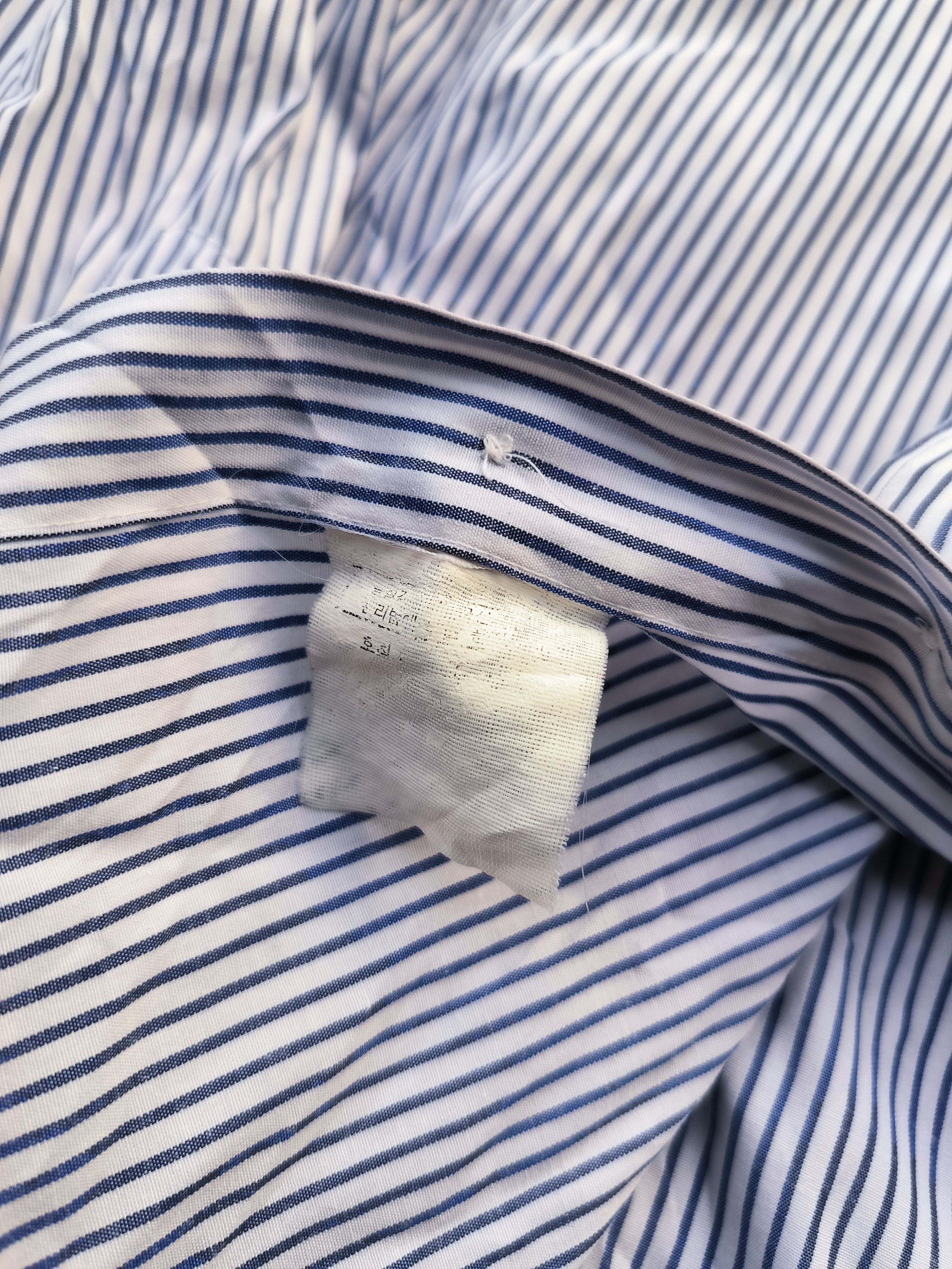 Balenciaga Vintage Balenciaga Stripe Shirt Size US L / EU 52-54 / 3 - 6 Thumbnail