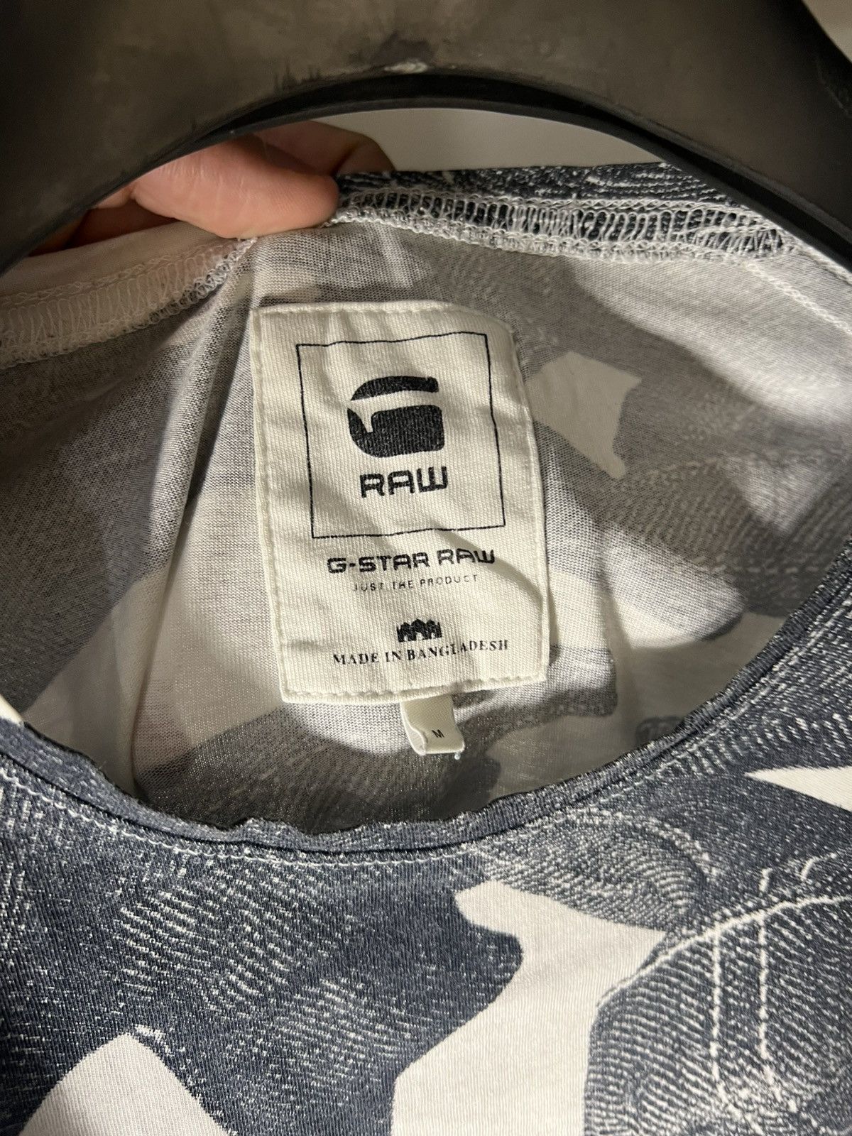 G-Star × Vintage VERY RARE G STAR RAW DESIGNER SHARKS T-SHIRT JAPAN STYLE Y2K Size US M / EU 48-50 / 2 - 4 Thumbnail