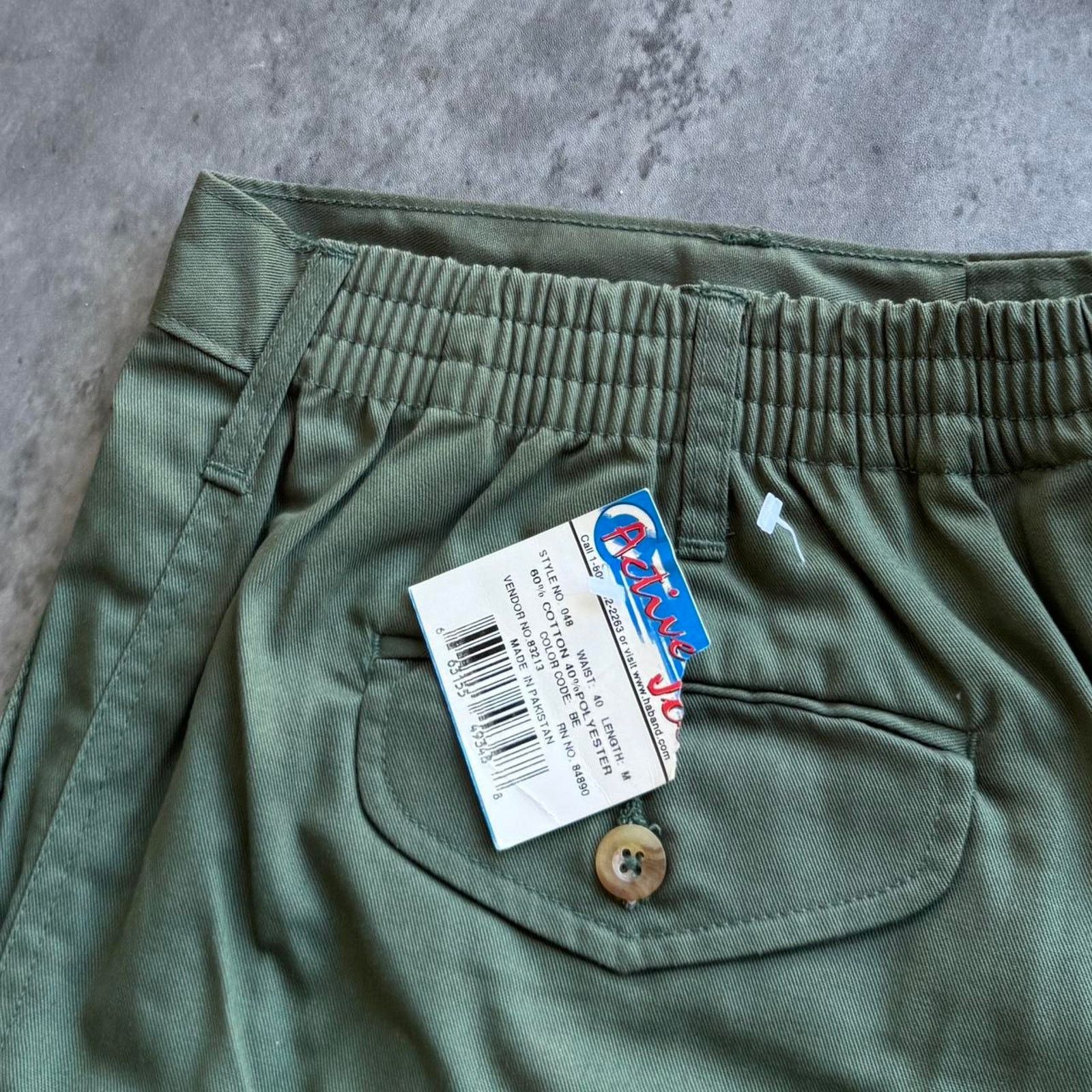 JNCO × Vintage Vintage Y2K Tonal Green Baggy Chino Grunge Opium Pants Size US 38 / EU 54 - 3 Thumbnail