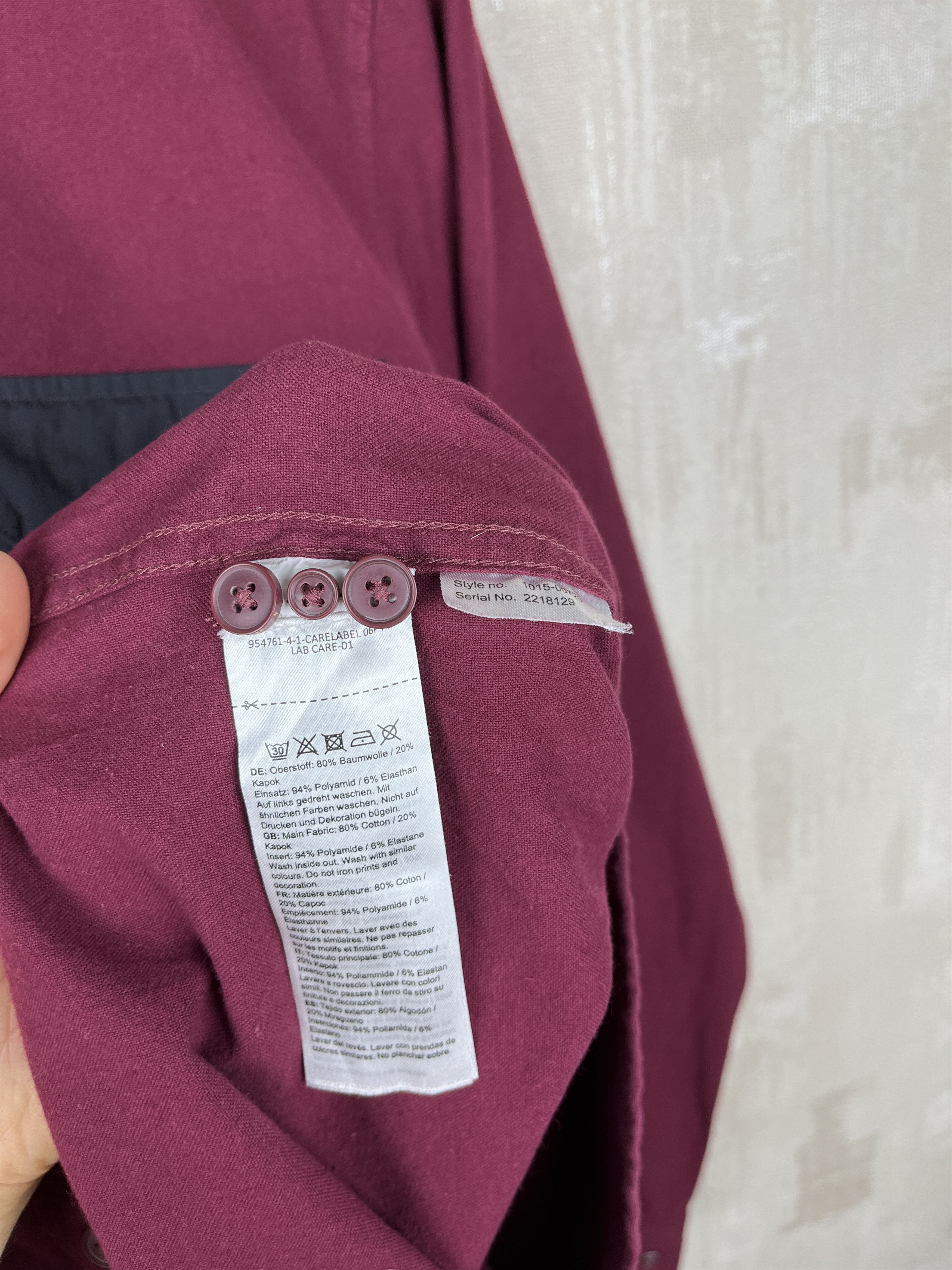 Mammut Mammut Pocket Long Sleeve Shirt Purple Button Down Collar Size US M / EU 48-50 / 2 - 11 Thumbnail
