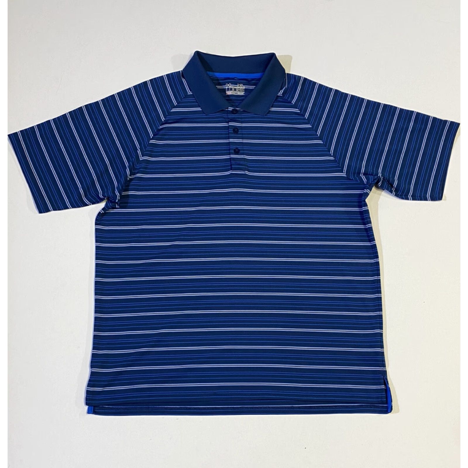 Under Armour Under Armour Polo Shirt Golf Short Sleeve Striped Blue White Men's XL Mens XL Under Armour HeatGear Regular Shirt Size US XL / EU 56 / 4 - 2 Thumbnail