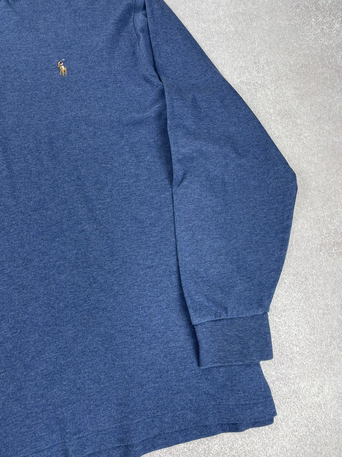 Polo Ralph Lauren Long Sleeve Rugby Blue Size Xxl