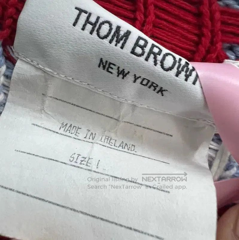 Thom Browne Thom Browne Blue Wool Long Sleeve Sweater . Size XXS / US 00 / IT 34 - 5 Thumbnail