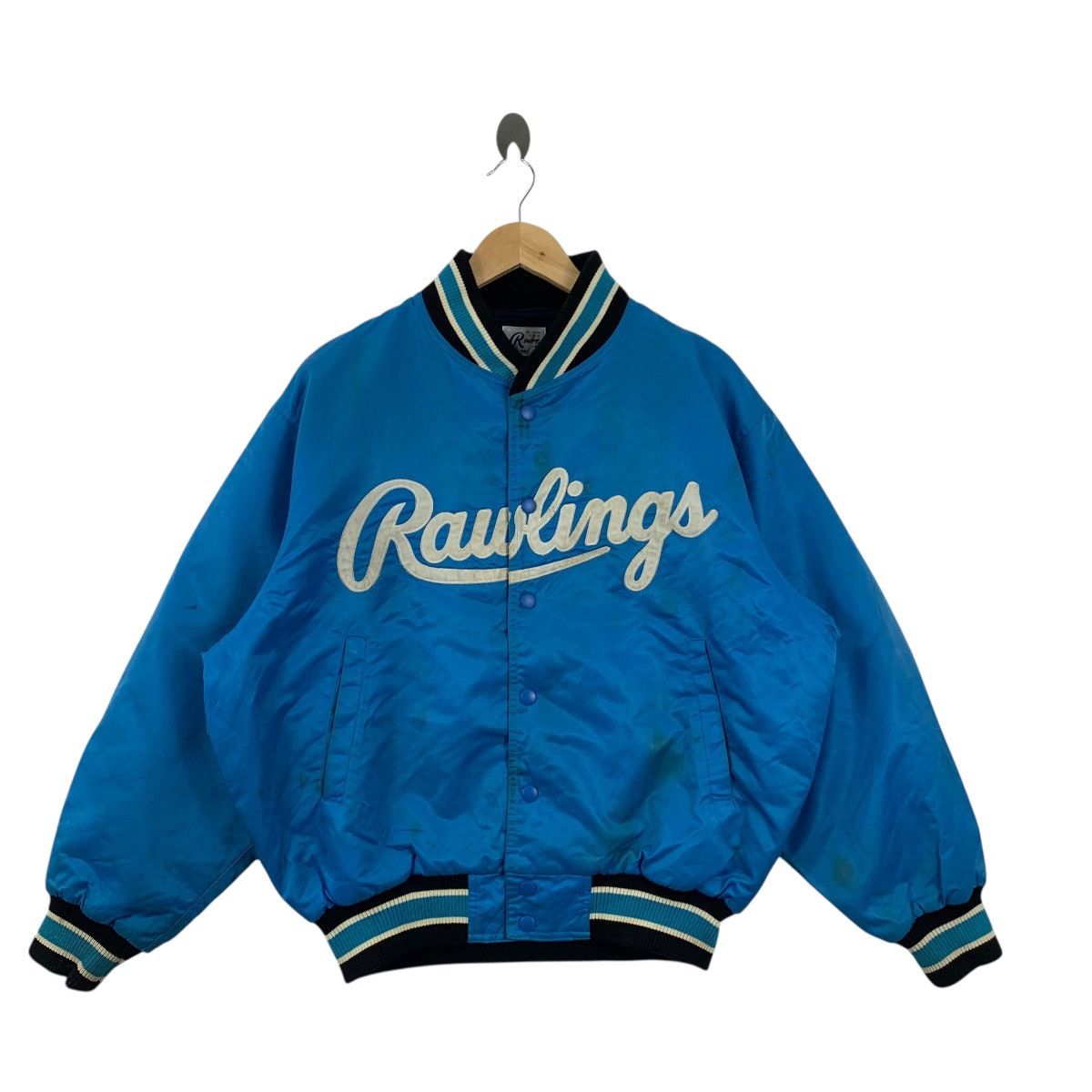 Asics Vintage ASICS x RAWLINGS ST. LOUIS Baseball Varsity Bomber Size US L / EU 52-54 / 3 - 3 Thumbnail