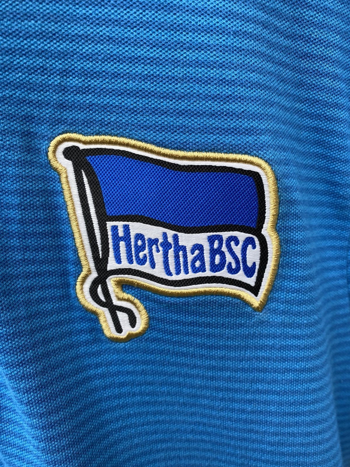 Nike Hertha Berlin 2017 2018 Polo Football Shirt Soccer PSG Milan Size US M / EU 48-50 / 2 - 3 Thumbnail