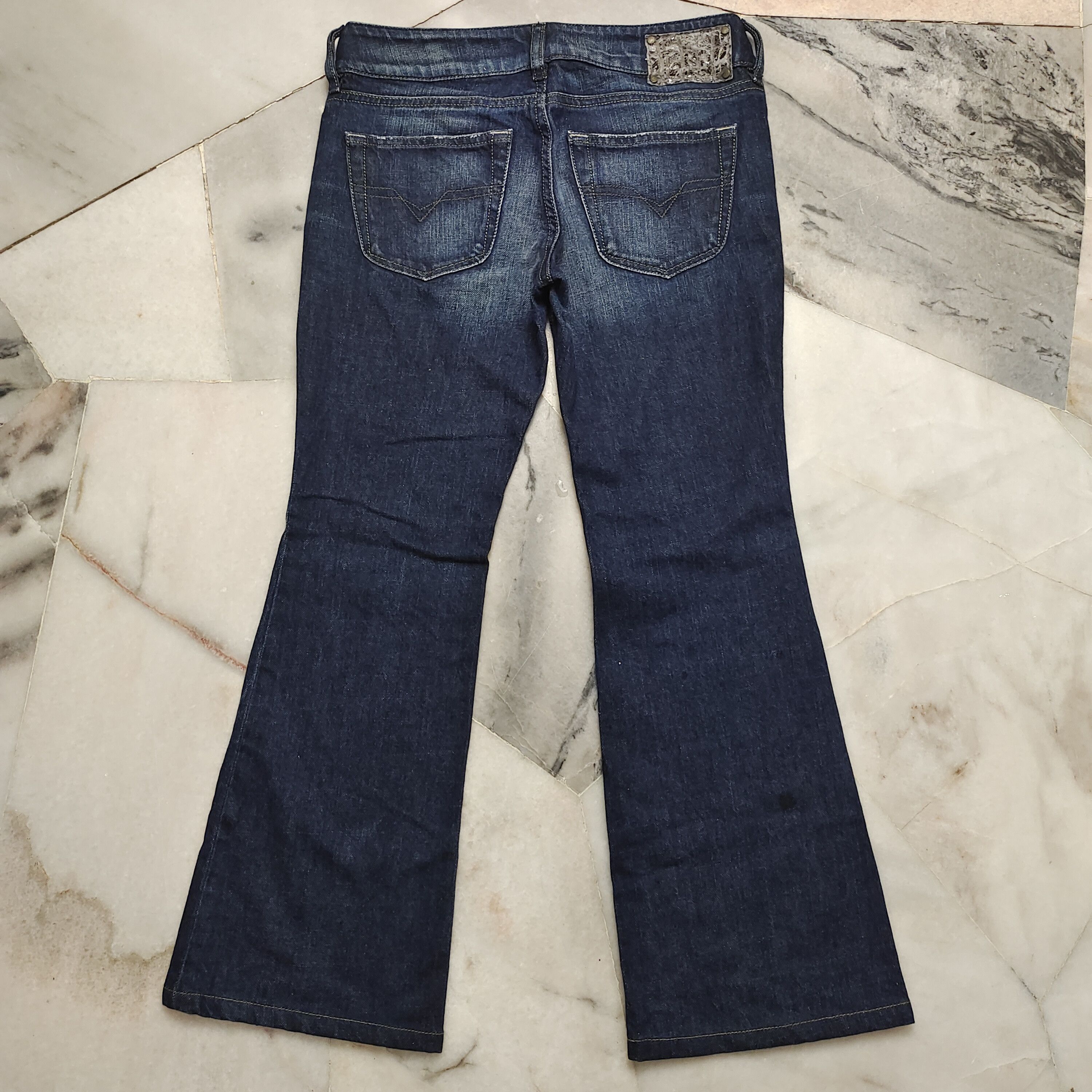 Diesel × Hysteric Glamour × If Six Was Nine DIESEL LOUVELY JEANS WOMEN FLARE JEAN Size 30" / US 8 / IT 44 - 2 Thumbnail