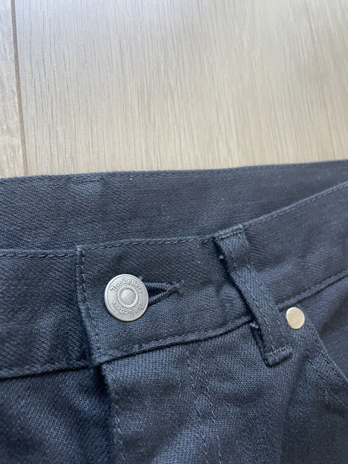 The Letters Five Pocket Jeans Size US 30 / EU 46 - 3 Thumbnail