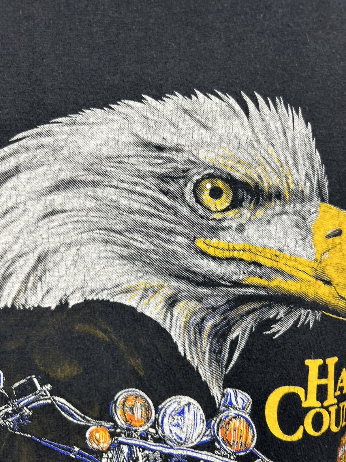 Harley Davidson VTG 90s Harley Davidson Daytona Beach Eagle Biker T shirt Size US M / EU 48-50 / 2 - 7 Thumbnail