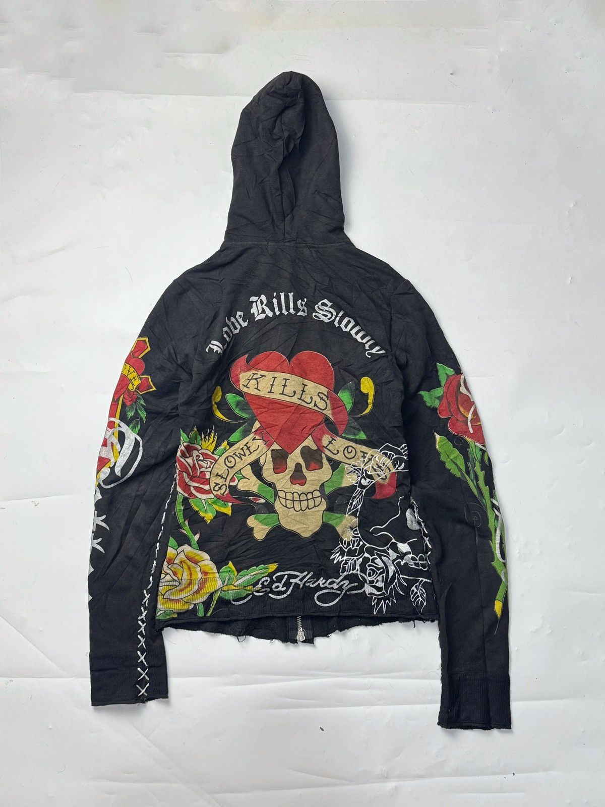 If Six Was Nine Gothic Ifsix Ed Hardy Hoodie Zipper Size US S / EU 44-46 / 1 - 2 Thumbnail