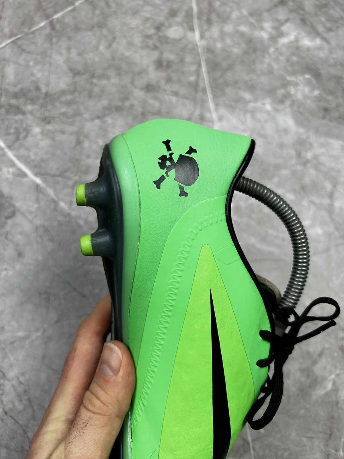 Nike Nike Hypervenom Phatal FG Neo Lime Athletic Soccer Cleat Men Size US 8 / EU 41 - 17 Thumbnail