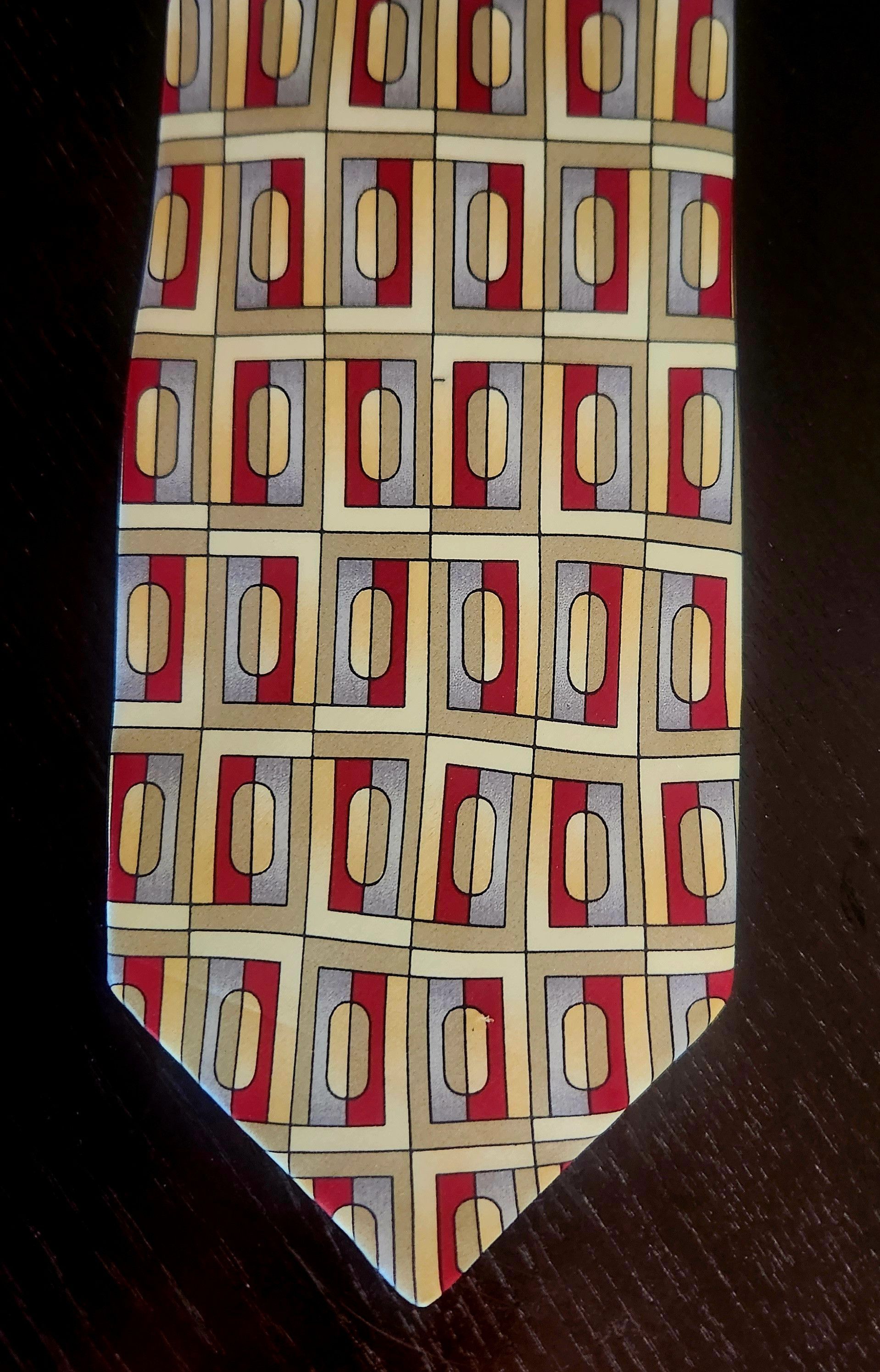 Giorgio Armani Giorgio Armani necktie silk geometric Size ONE SIZE - 2 Thumbnail