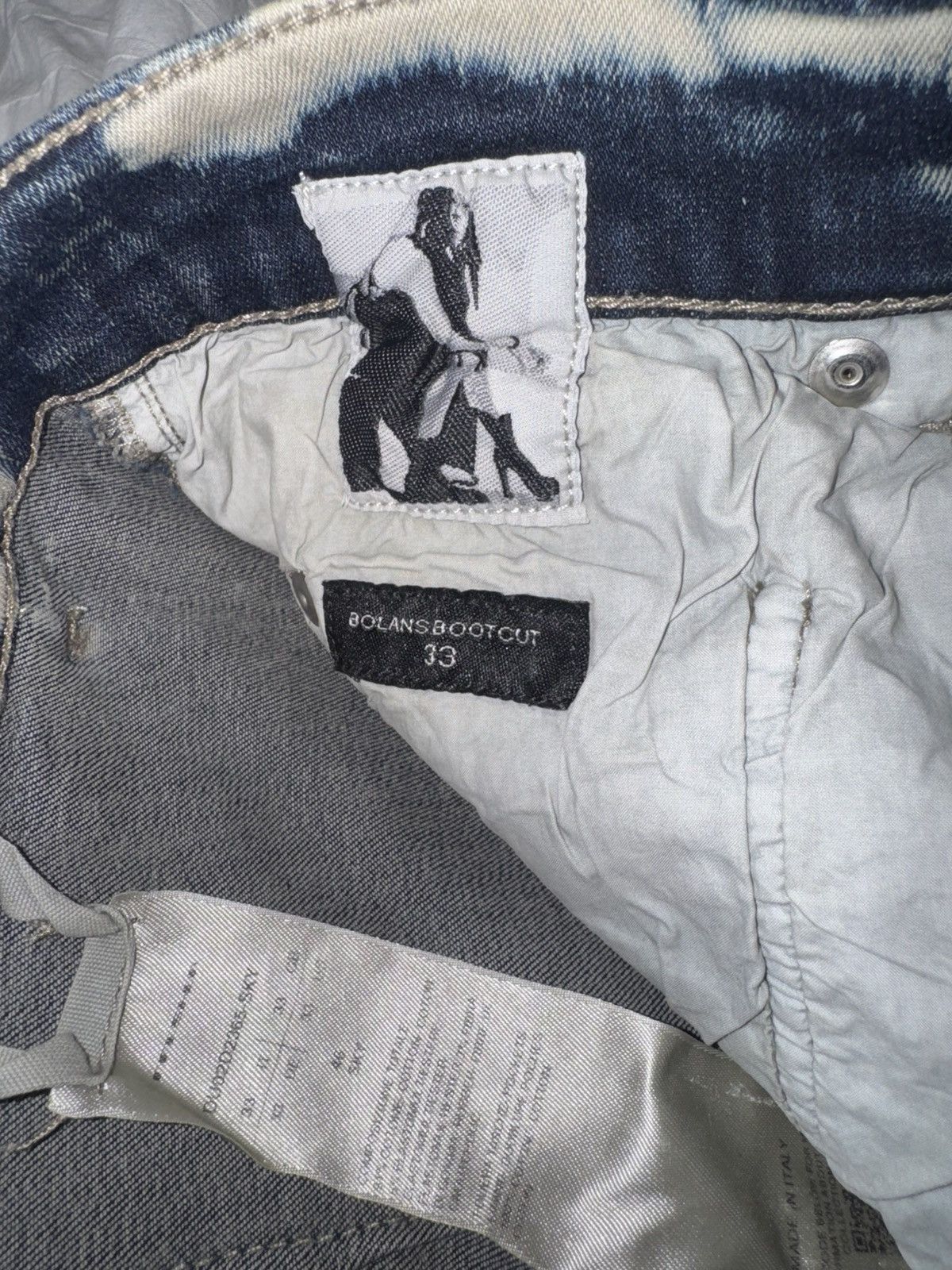 Rick Owens Drkshdw DRKSHDW BOLAN BOOTCUT JEANS Size US 33 - 6 Thumbnail