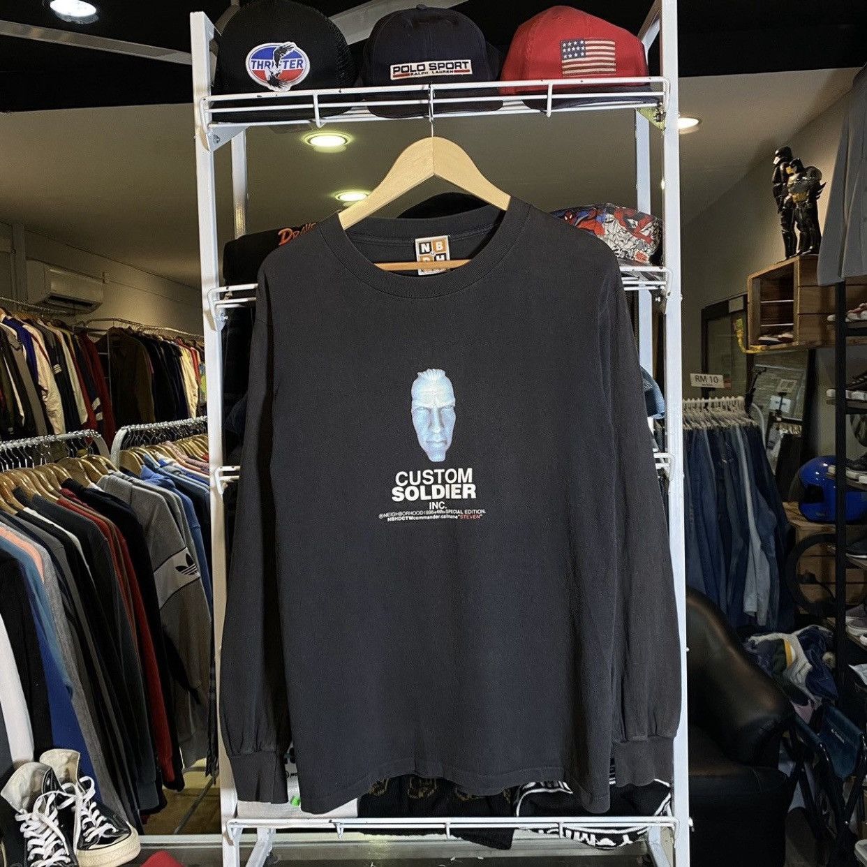 Neighborhood Vintage 1998 Neighborhood Custom Soldier Special Edition Tee Size US M / EU 48-50 / 2 - 1 Thumbnail